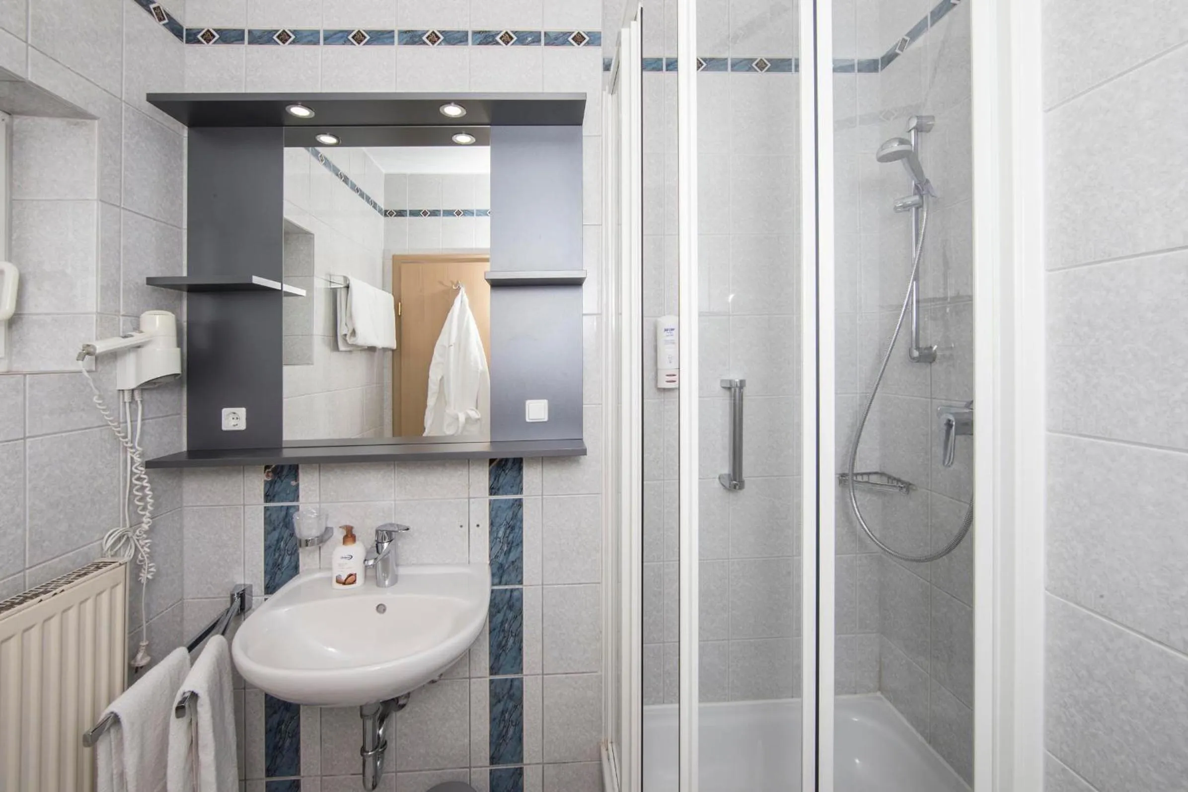 Shower in Johannesbad Hotel Füssinger Hof