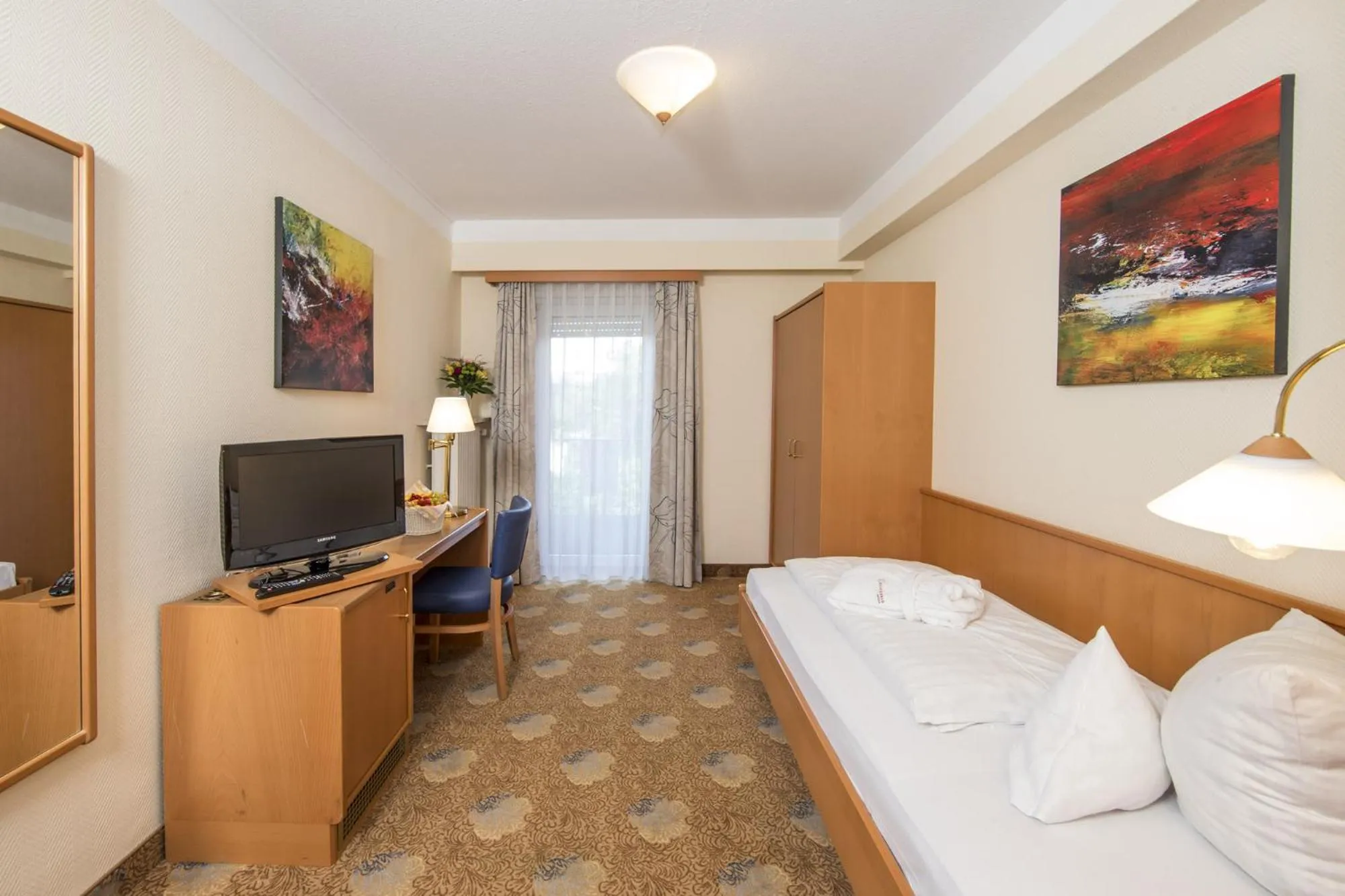 Bed in Johannesbad Hotel Füssinger Hof