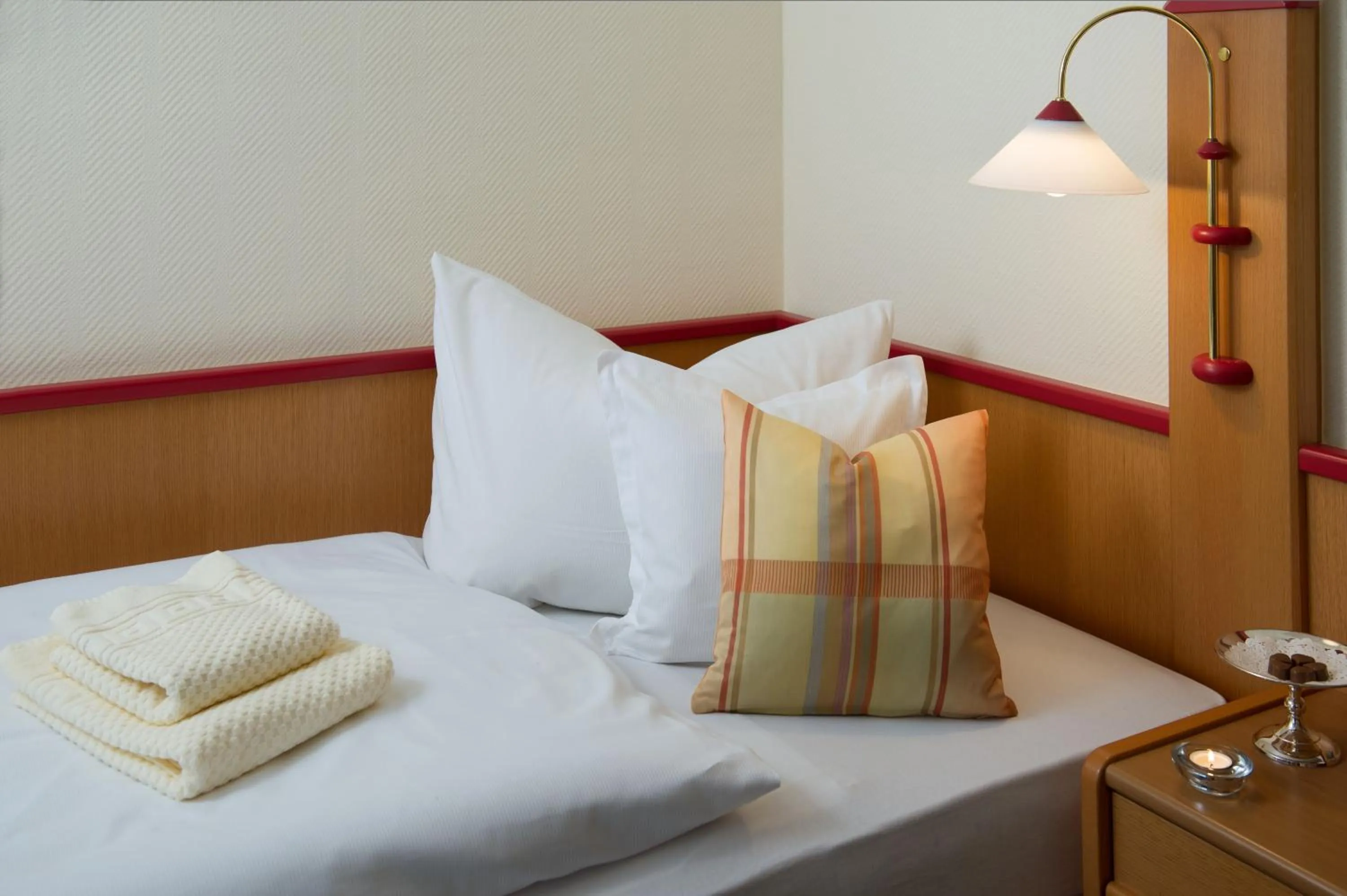 Photo of the whole room, Bed in Hotel Riedenburg