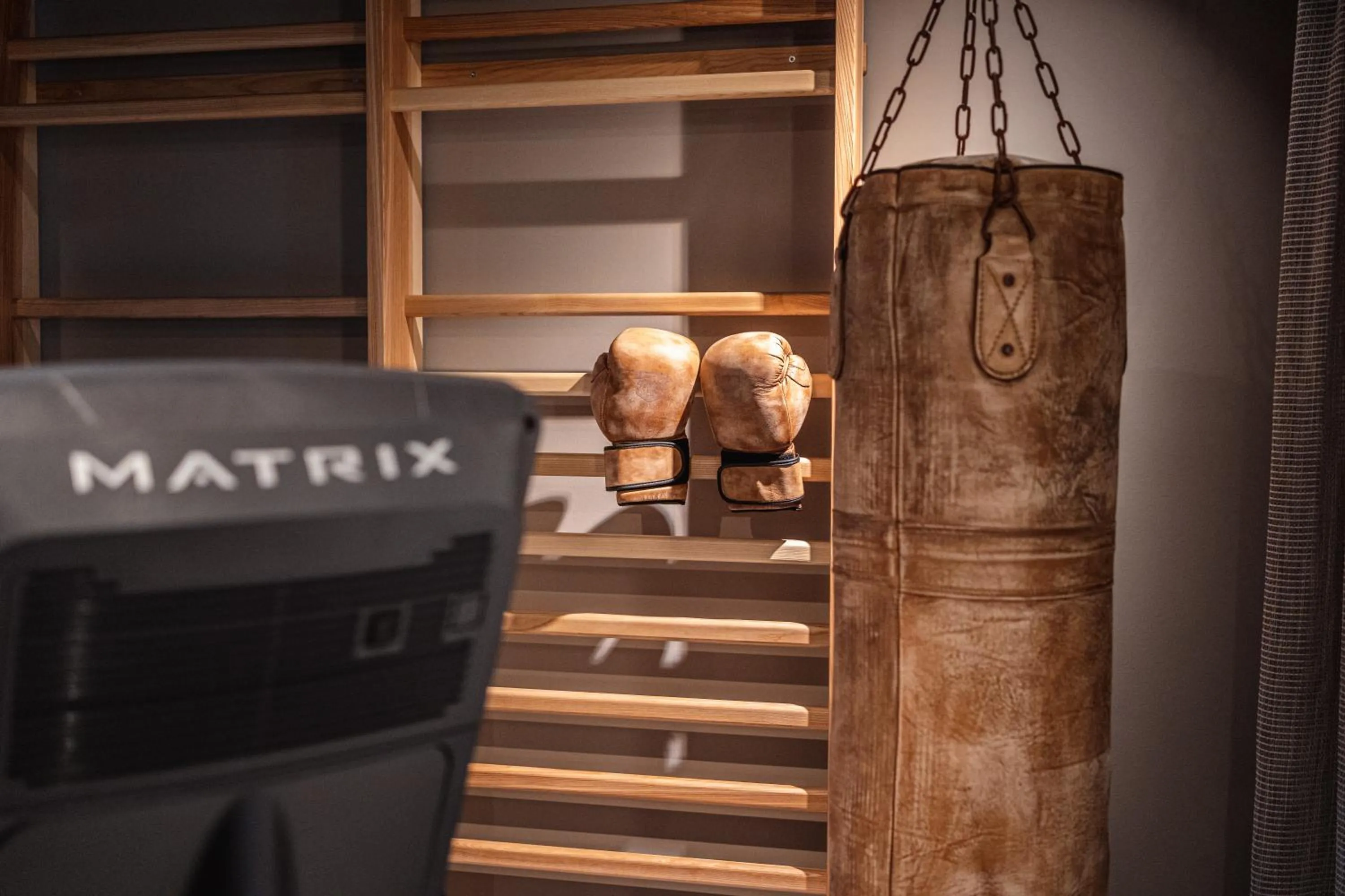 Fitness centre/facilities in Hotel Riedenburg