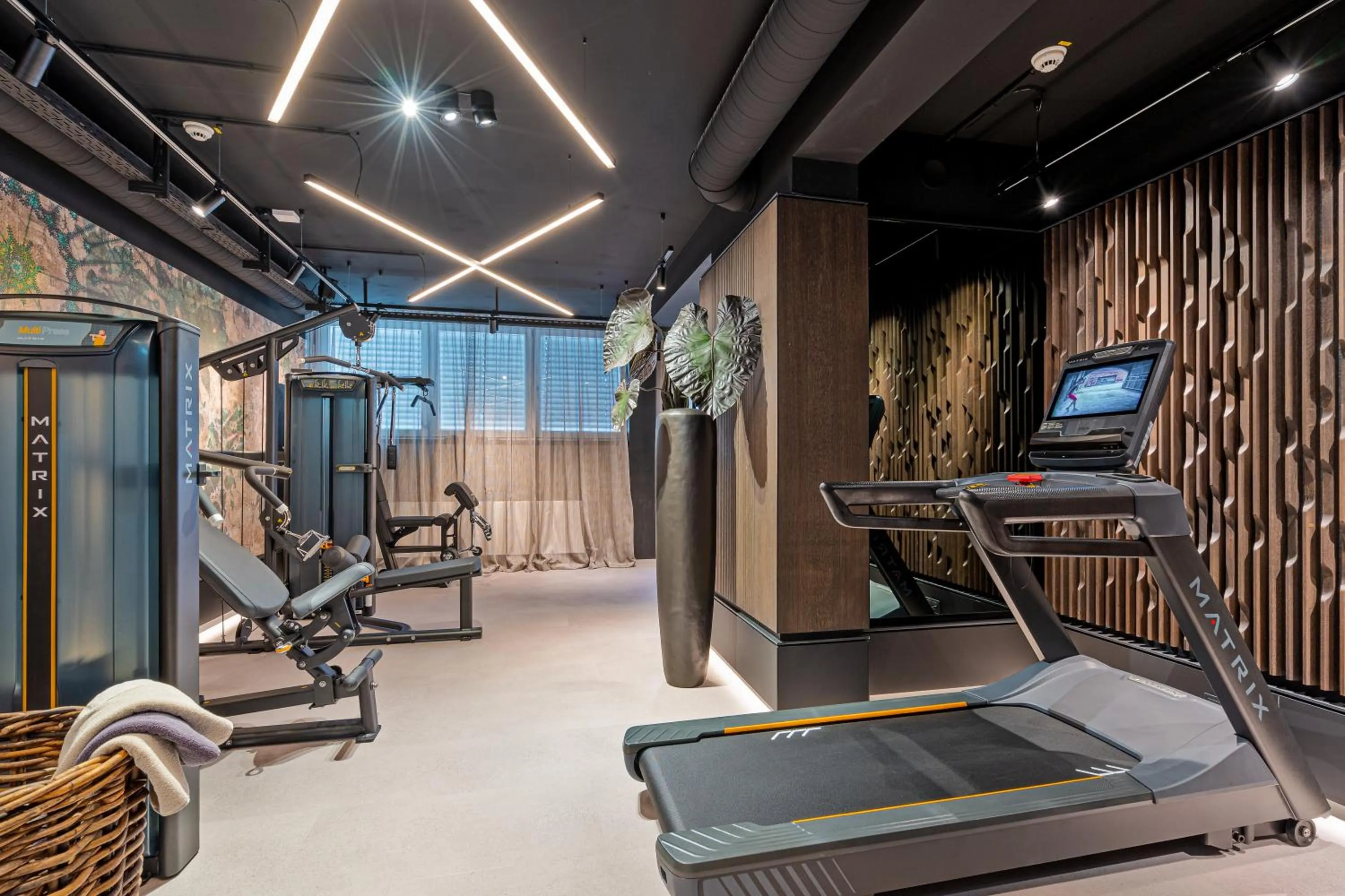 Fitness centre/facilities in Hotel Riedenburg