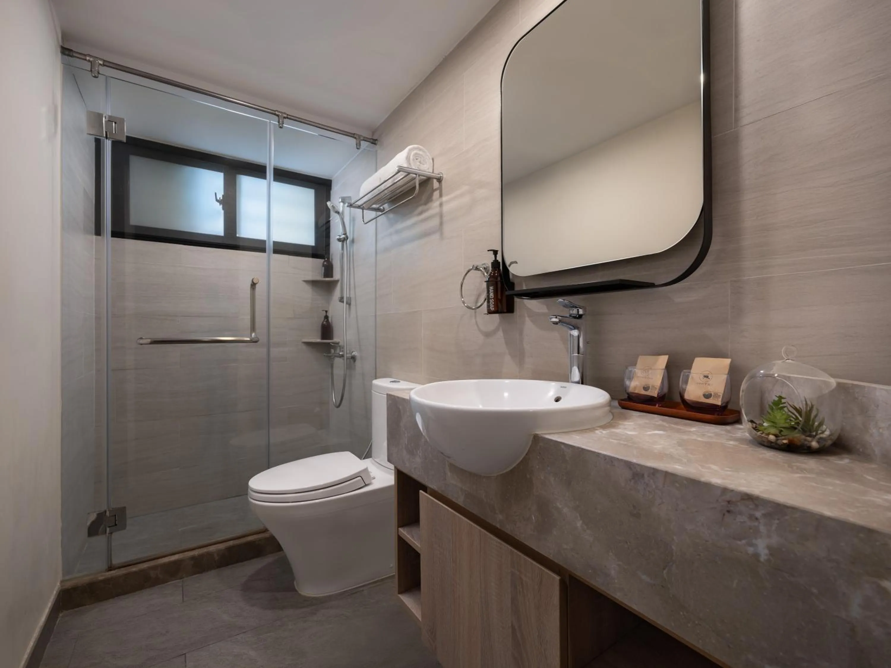 Bathroom in Somerset Grand Hanoi