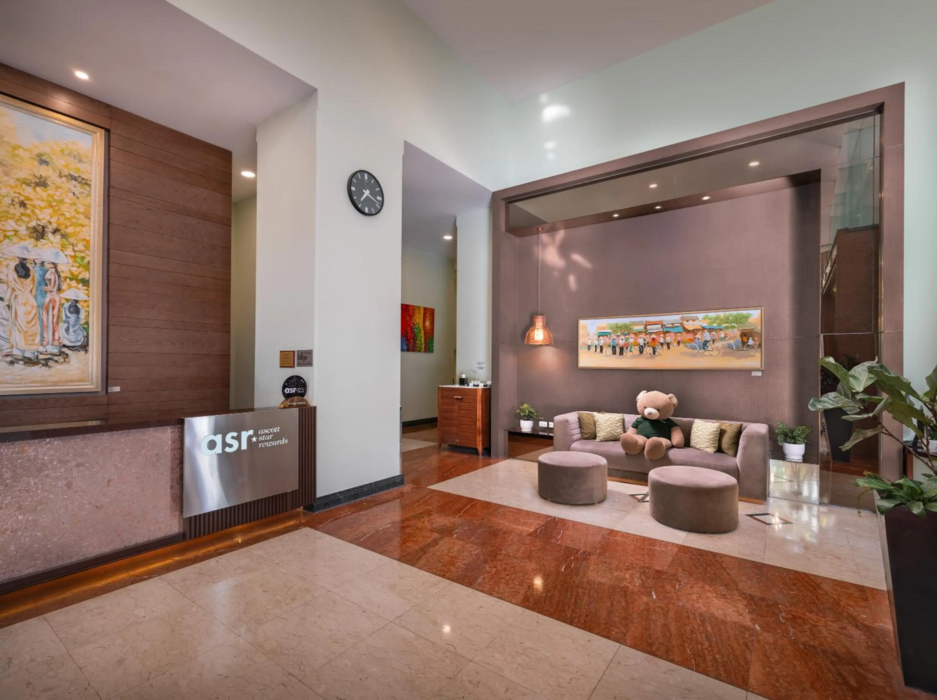 Lobby or reception in Somerset Grand Hanoi