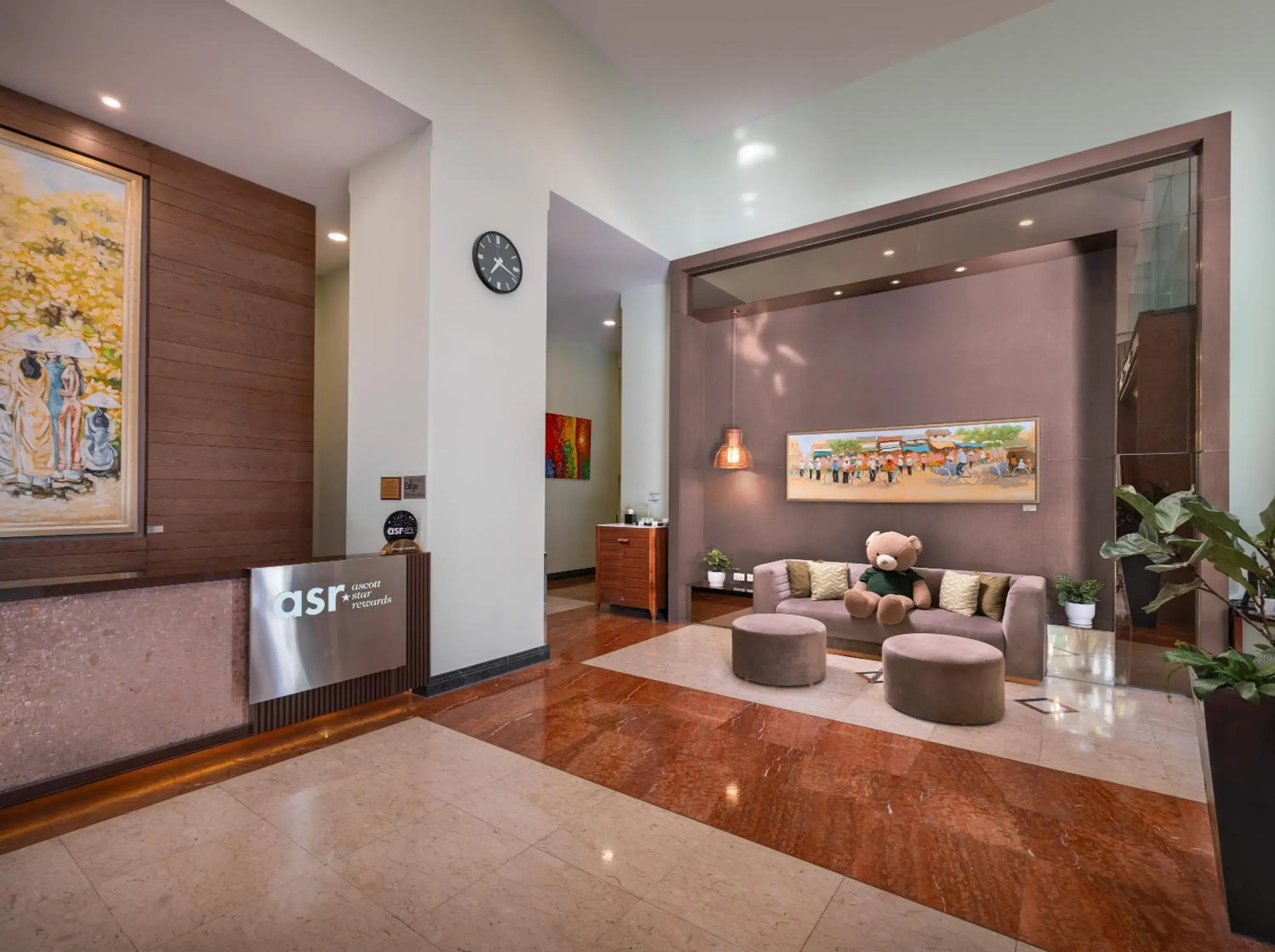 Lobby or reception in Somerset Grand Hanoi Lobby or reception in Somerset Grand Hanoi