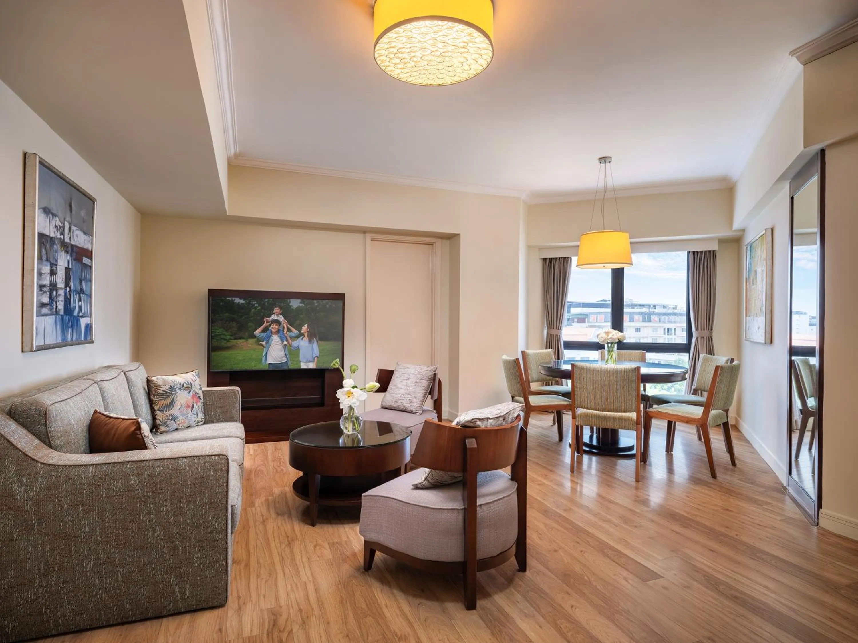 Living room in Somerset Grand Hanoi