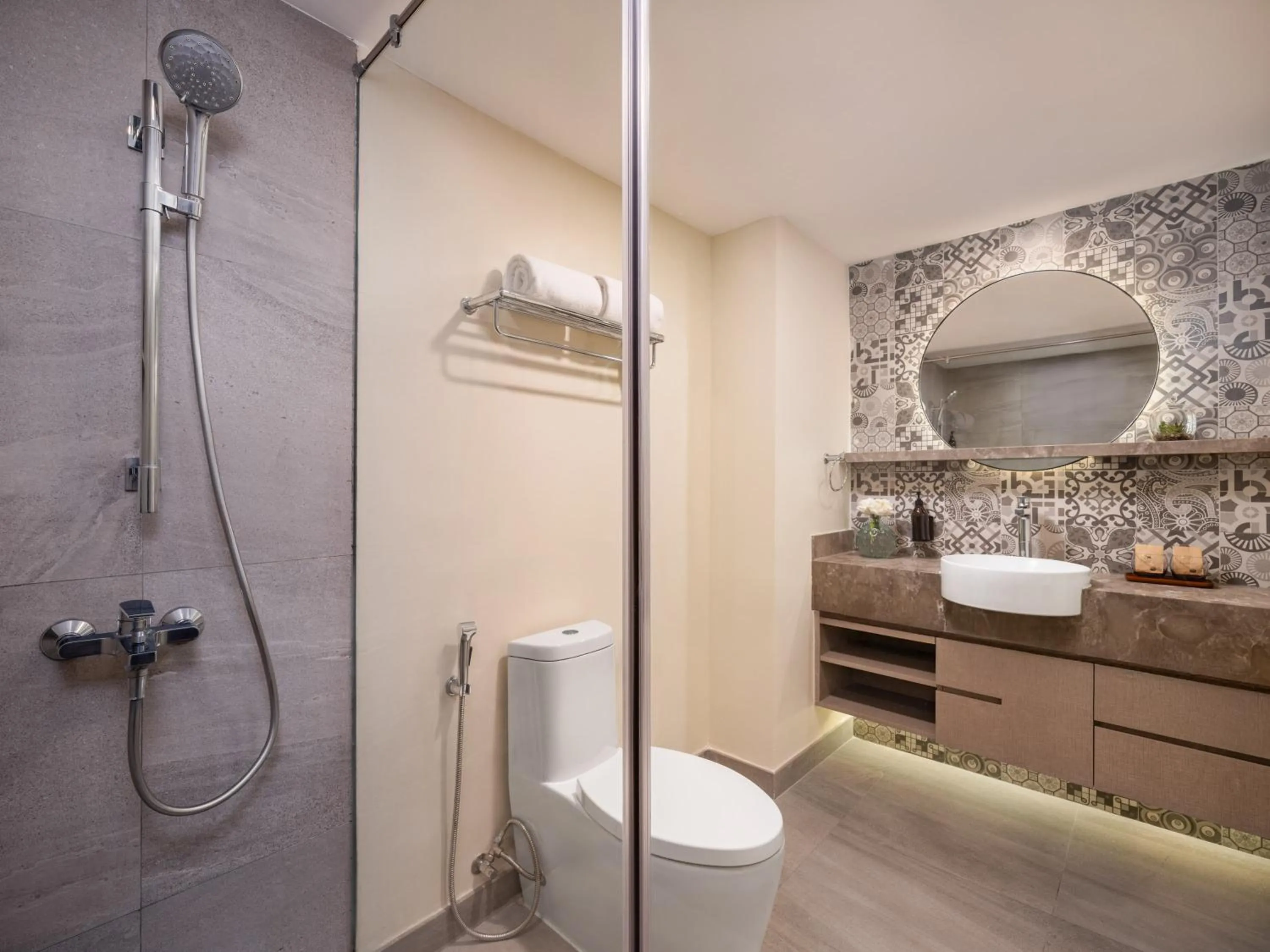 Bathroom in Somerset Grand Hanoi