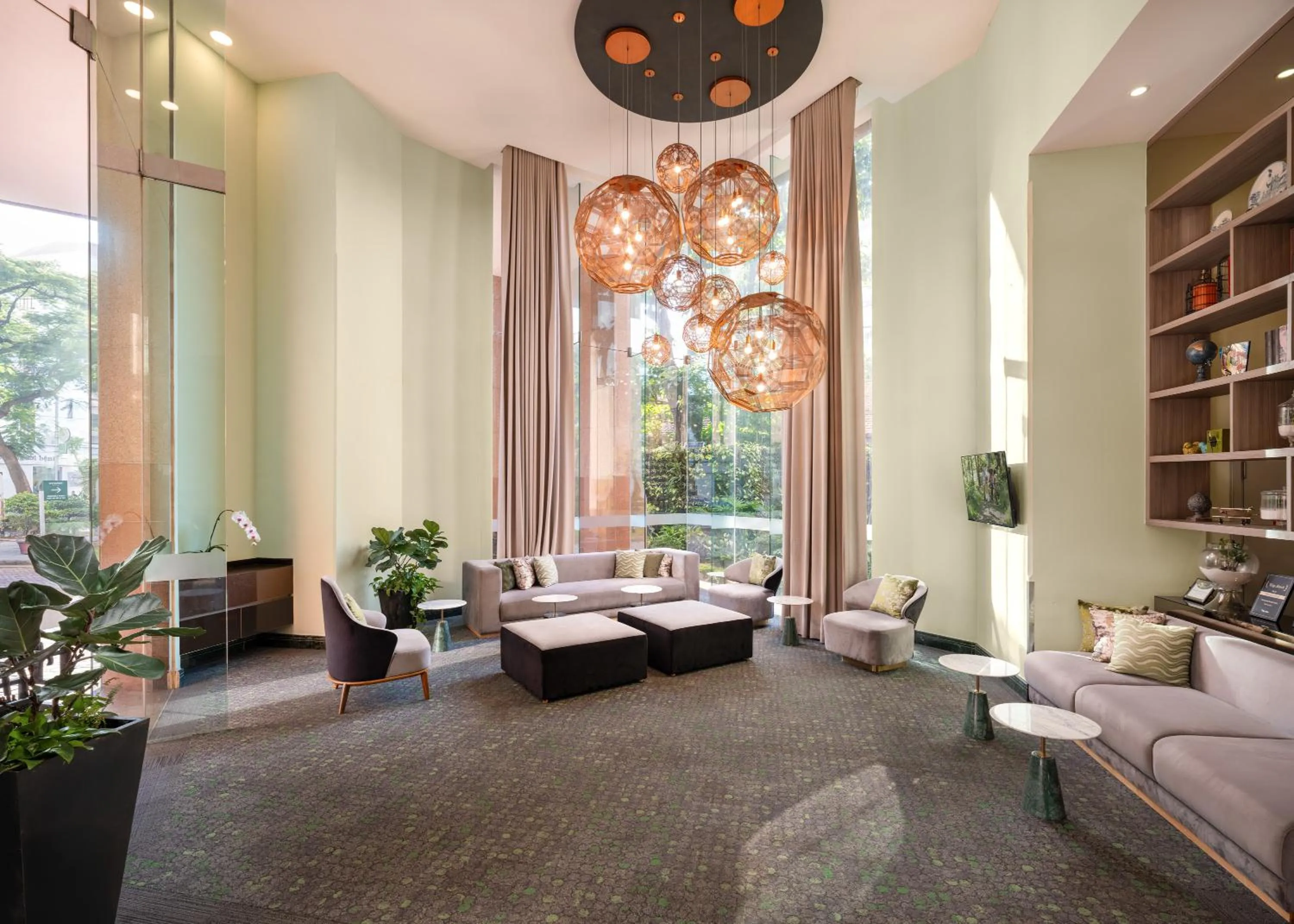 Lobby or reception in Somerset Grand Hanoi