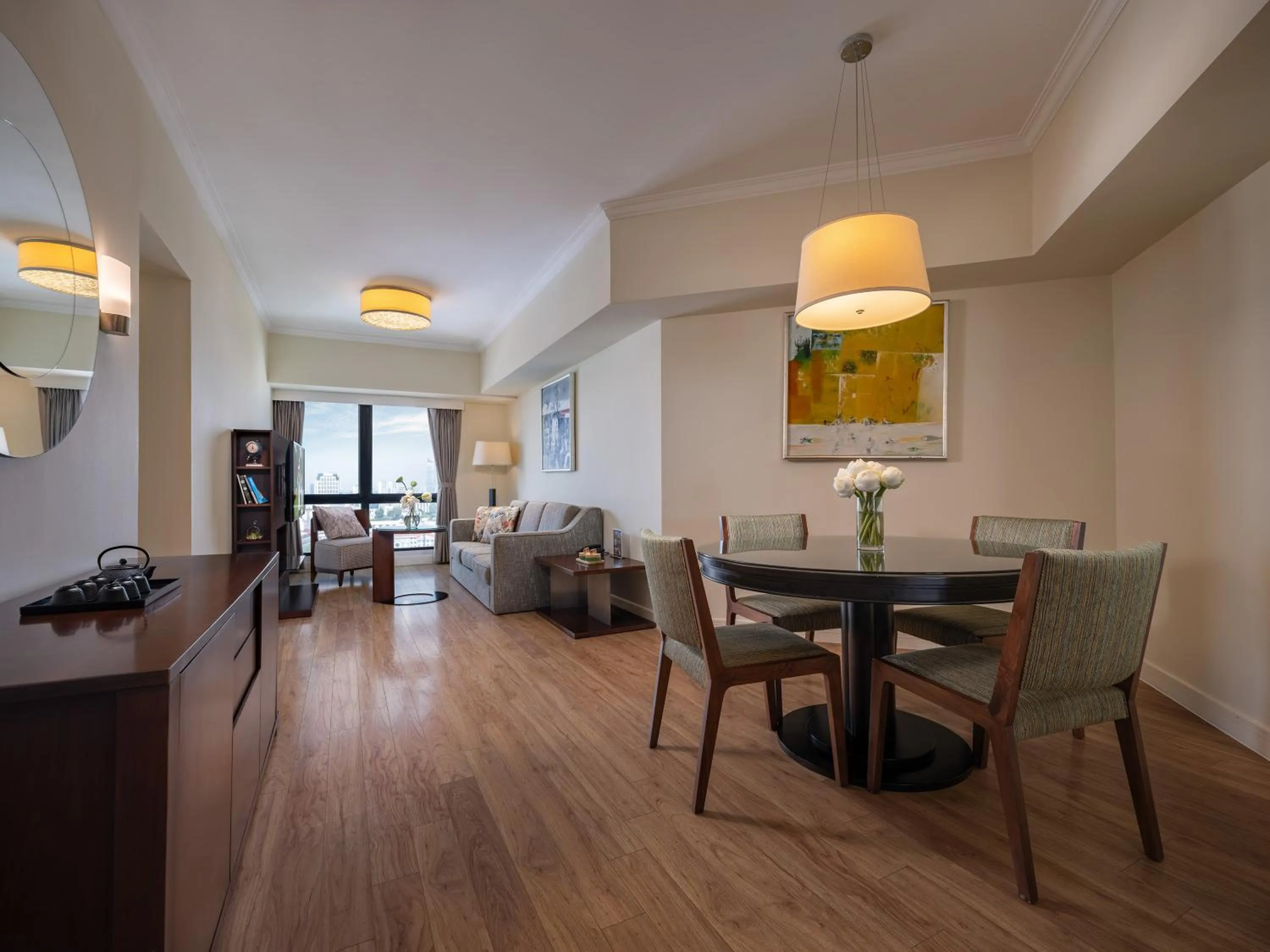 Living room in Somerset Grand Hanoi