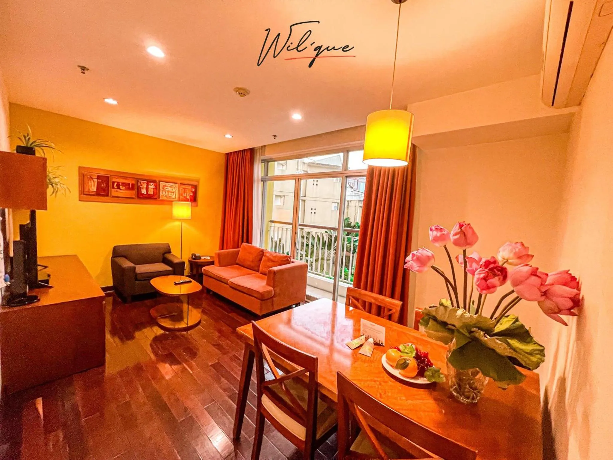 Living room in Wil'que Westlake Hotel & Residences