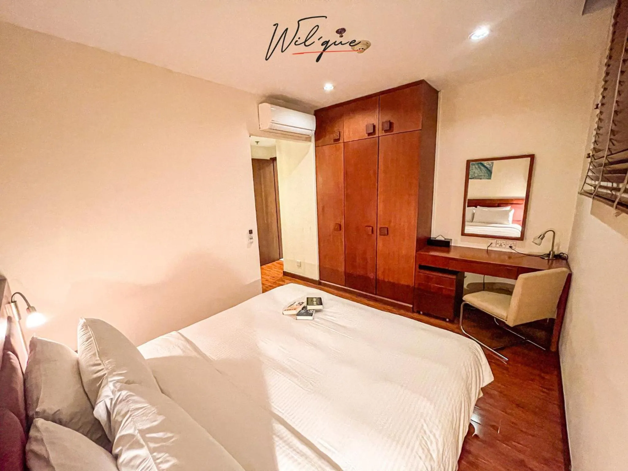 Bed in Wil'que Westlake Hotel & Residences