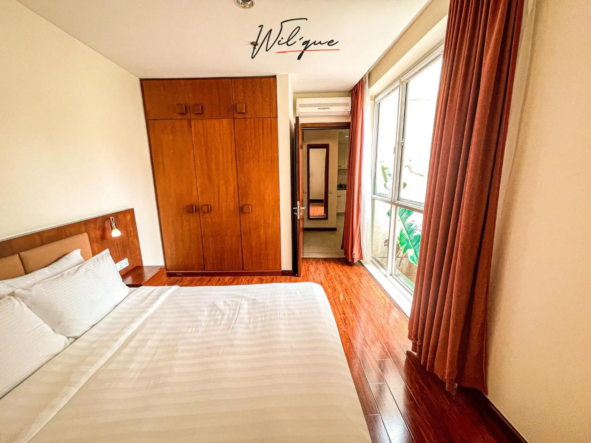 Bed in Wil'que Westlake Hotel & Residences