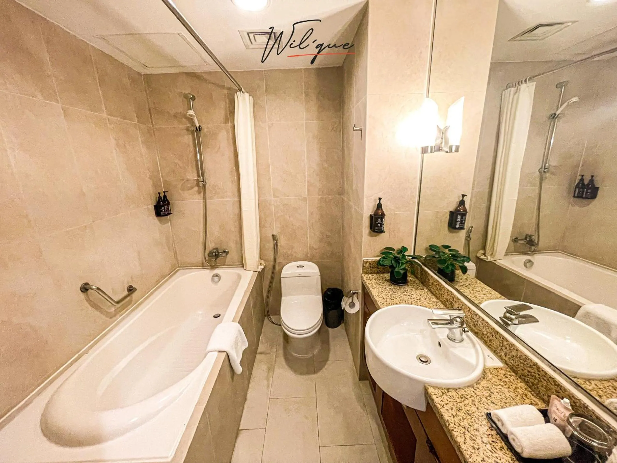 Bathroom in Wil'que Westlake Hotel & Residences