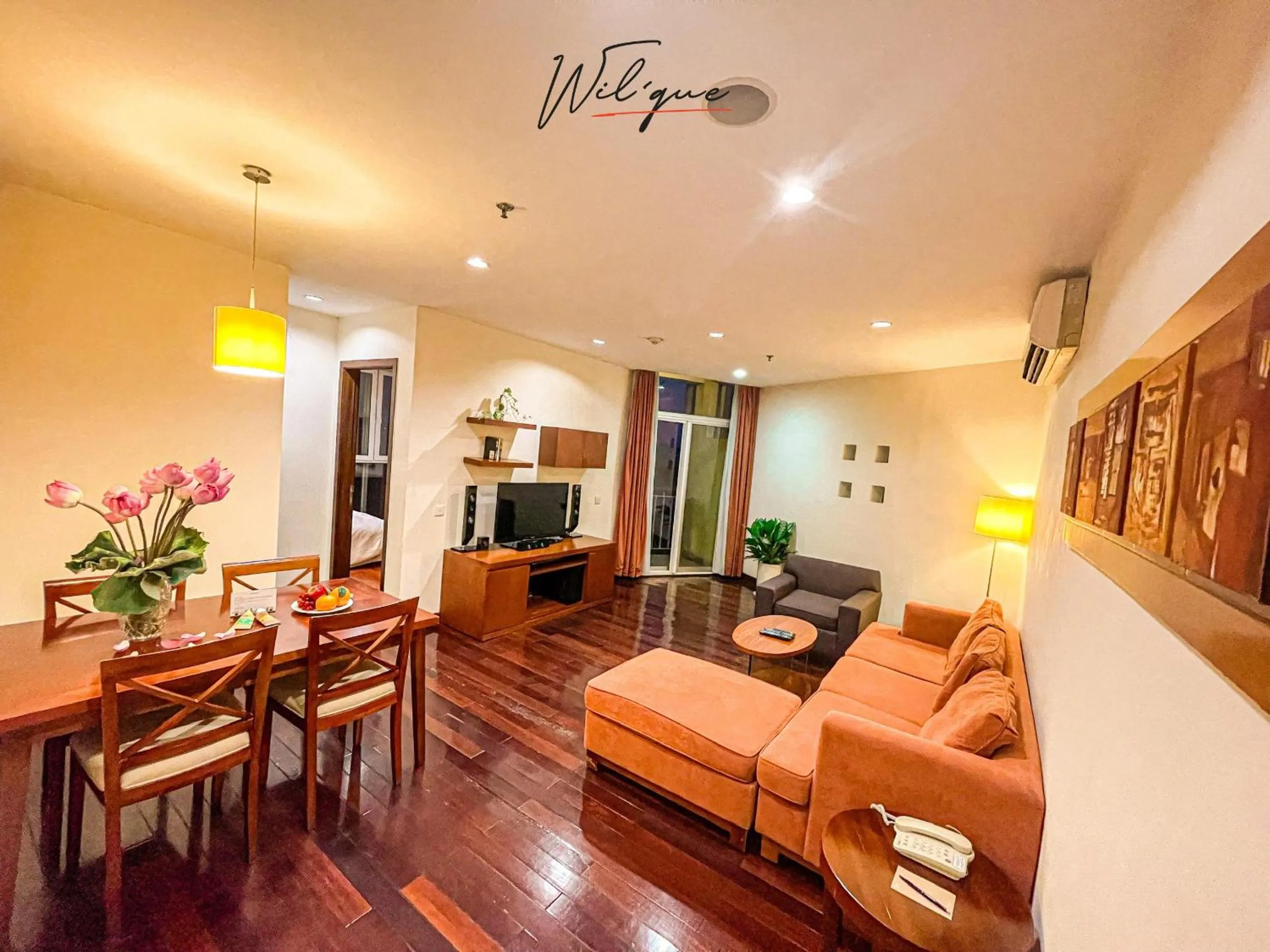 Living room in Wil'que Westlake Hotel & Residences