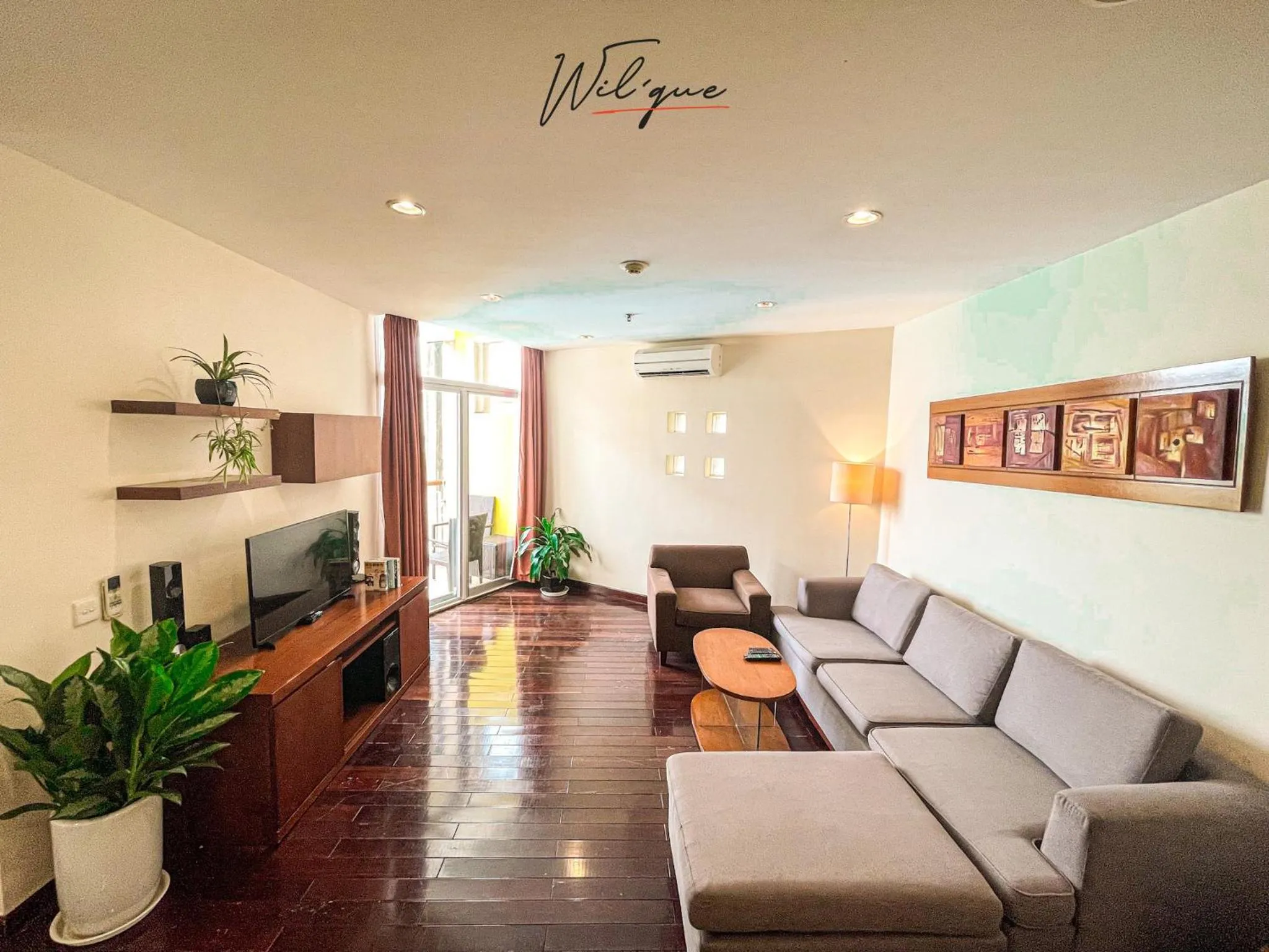 Living room in Wil'que Westlake Hotel & Residences