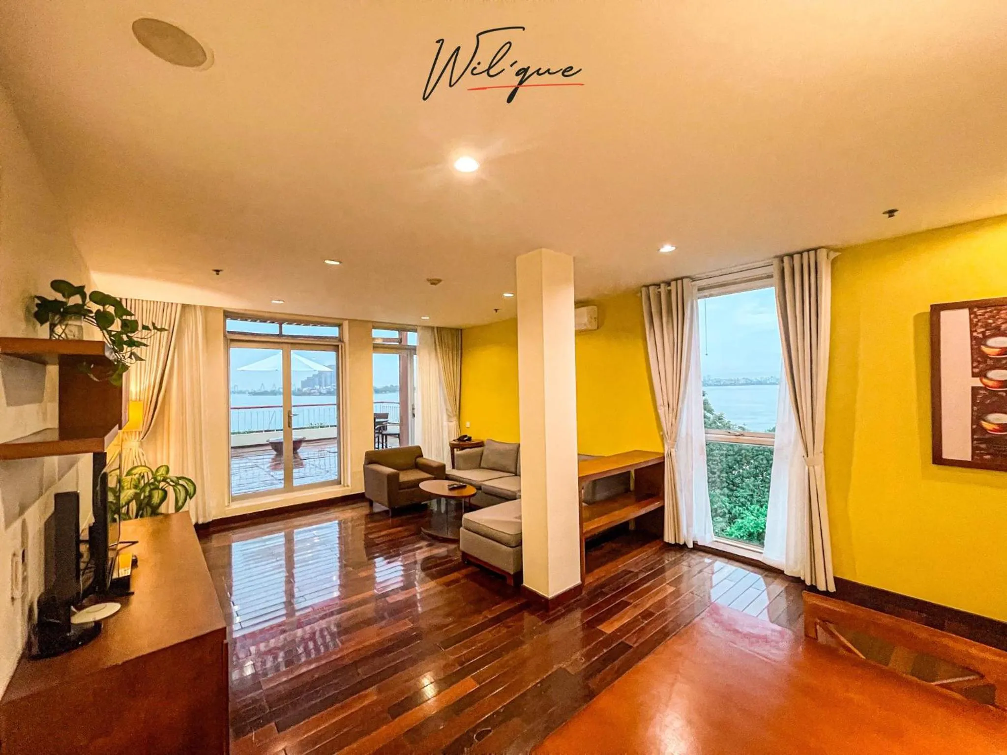 Living room in Wil'que Westlake Hotel & Residences