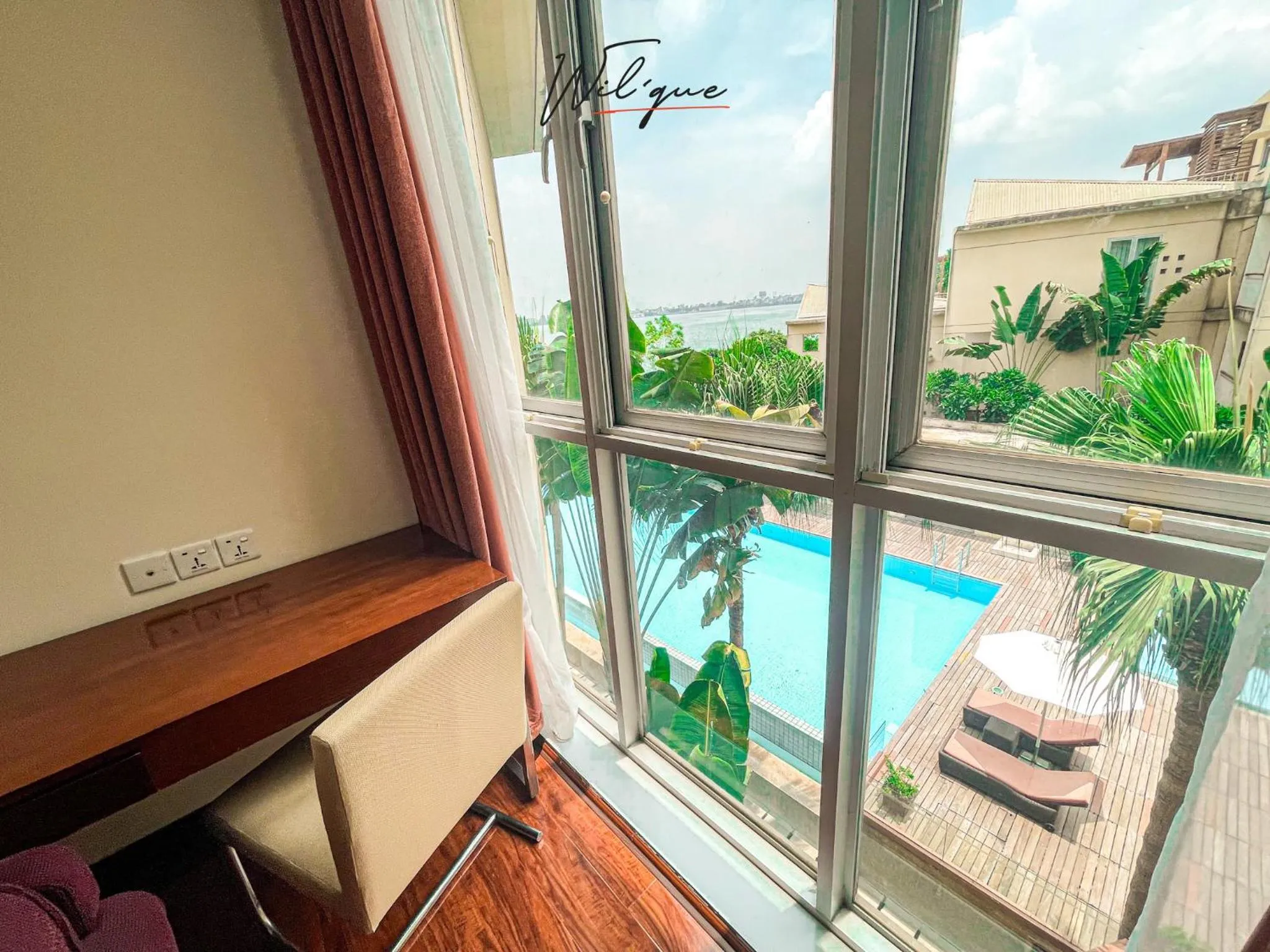 Pool view in Wil'que Westlake Hotel & Residences