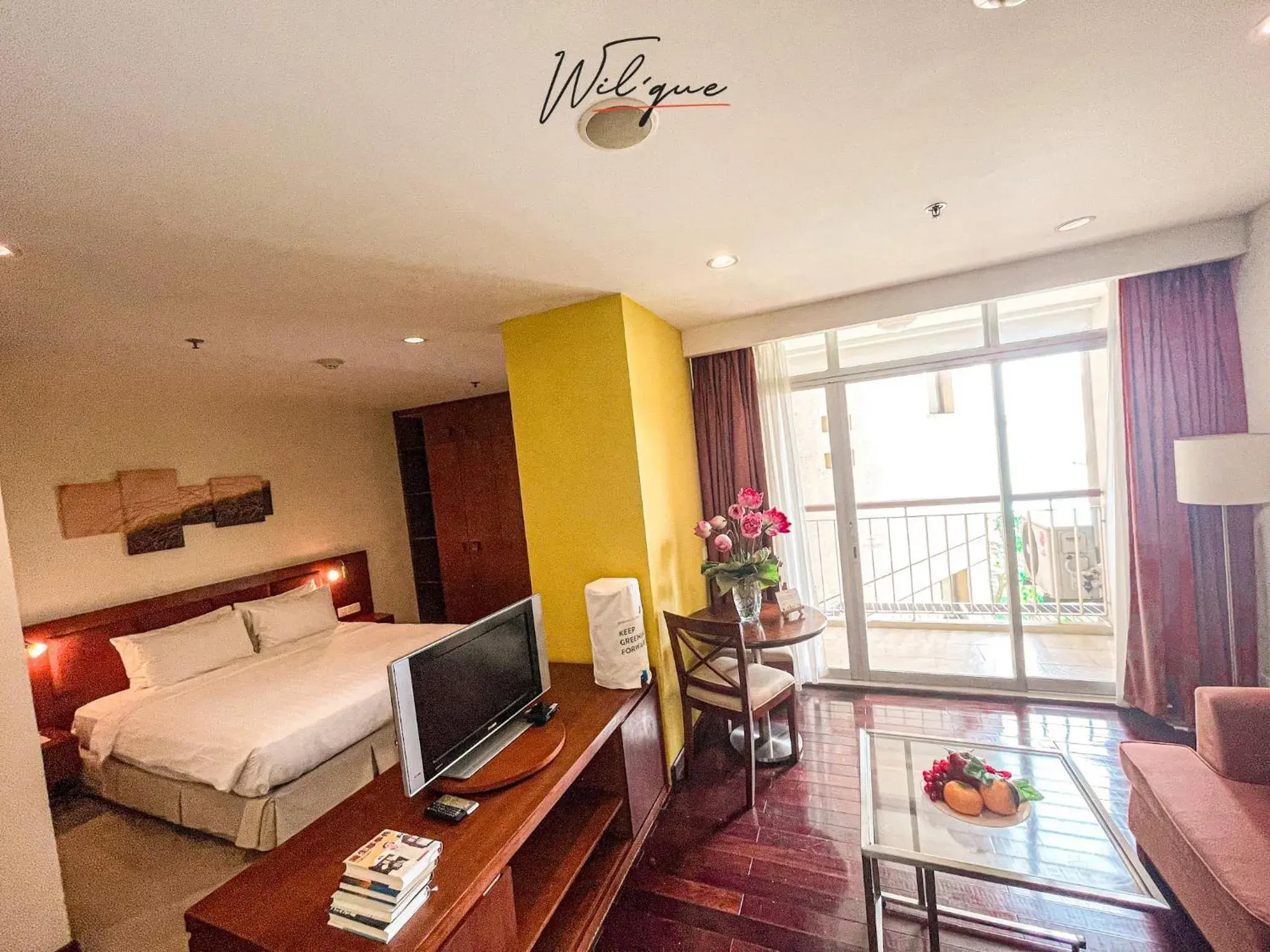 Photo of the whole room, Bed in Wil'que Westlake Hotel & Residences Photo of the whole room, Bed in Wil'que Westlake Hotel & Residences