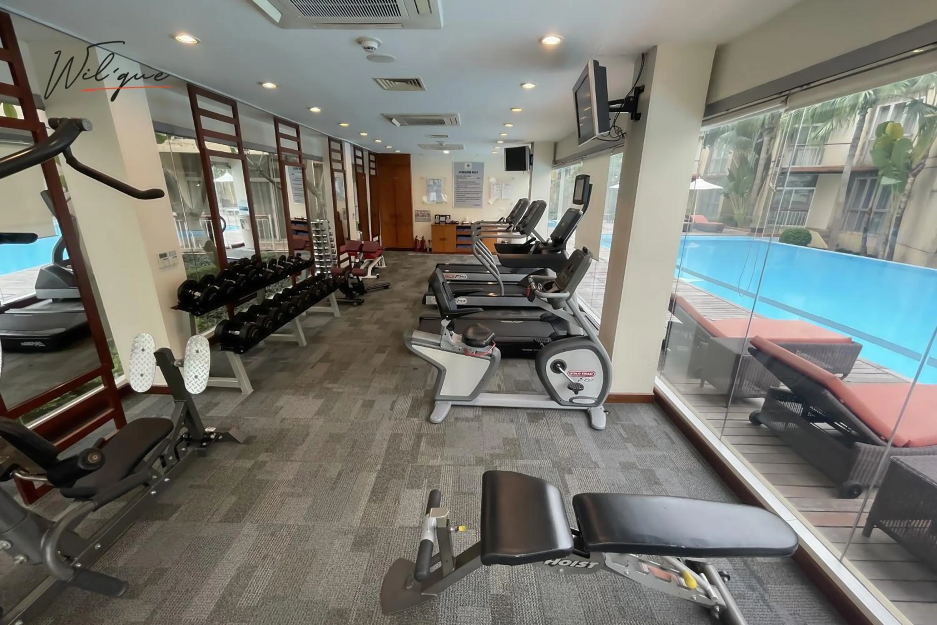 Fitness centre/facilities in Wil'que Westlake Hotel & Residences