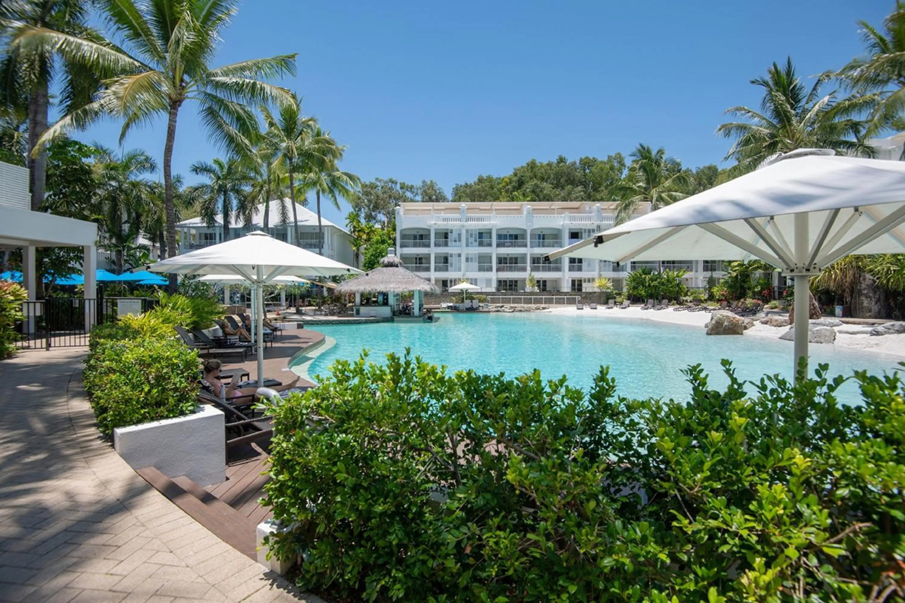 Swimming pool in Beach Club Palm Cove 2 Bedroom Luxury Penthouse