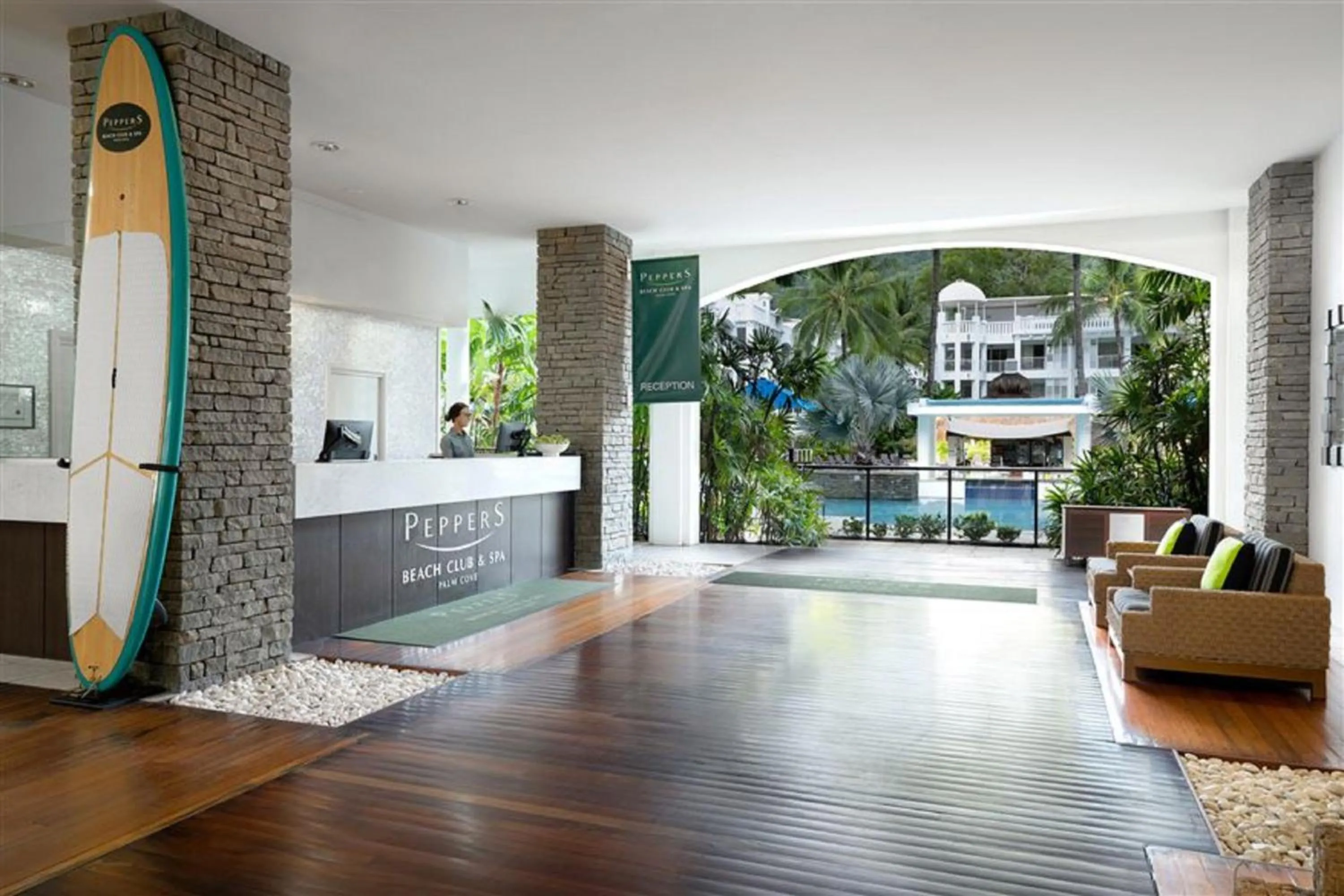 Facade/entrance in Beach Club Palm Cove 2 Bedroom Luxury Penthouse