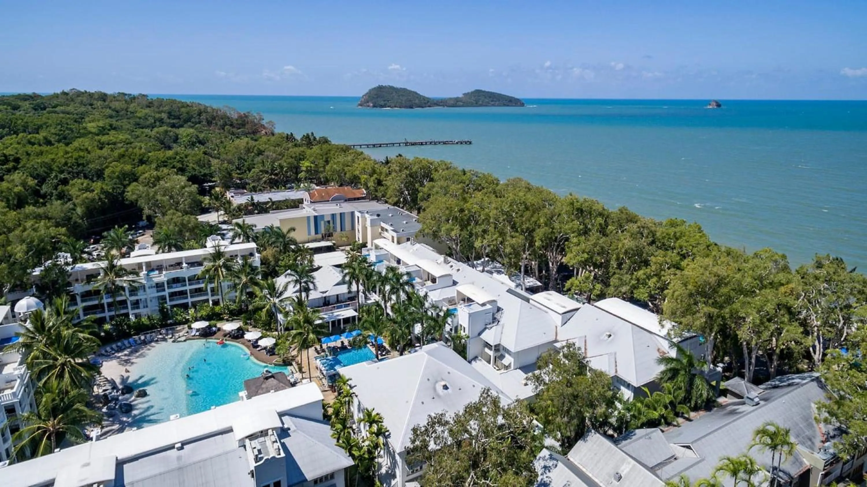Bird's eye view in Beach Club Palm Cove 2 Bedroom Luxury Penthouse