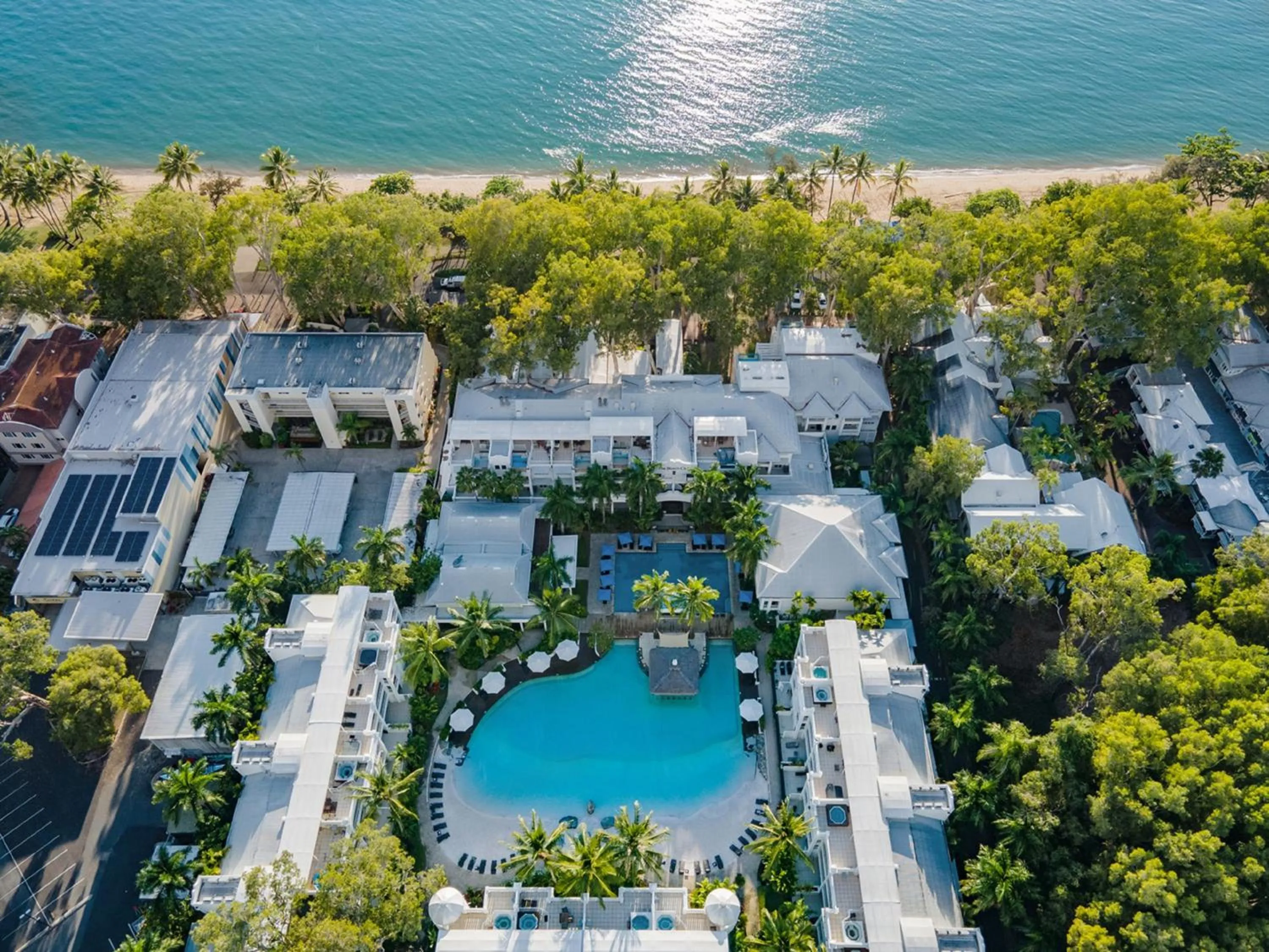 Bird's eye view in Beach Club Palm Cove 2 Bedroom Luxury Penthouse