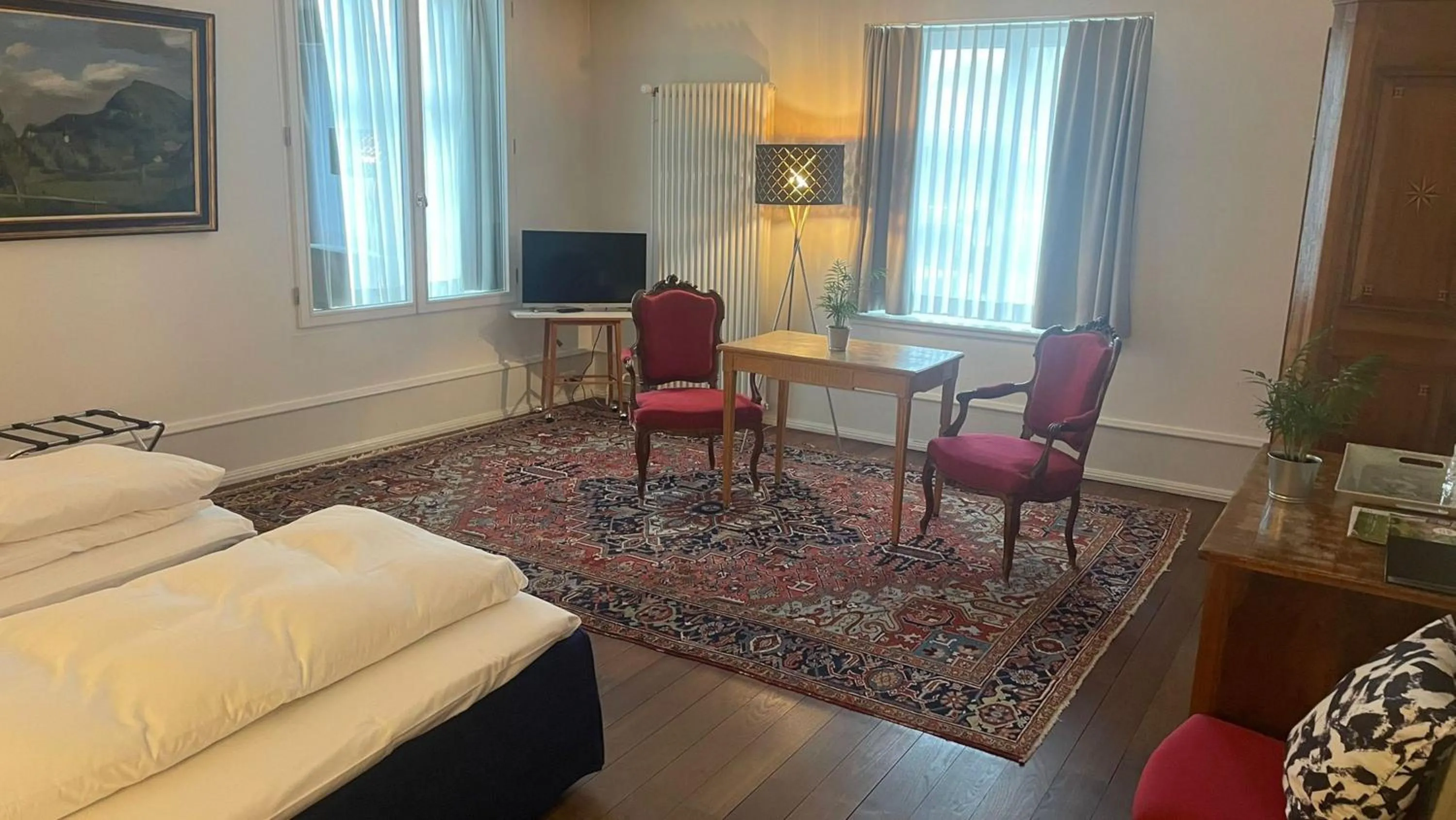 Photo of the whole room, Bed in Hotel im Schlosspark