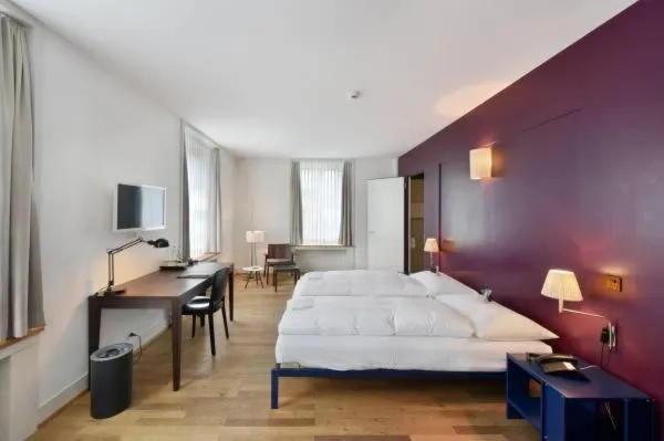 Bed in Hotel im Schlosspark