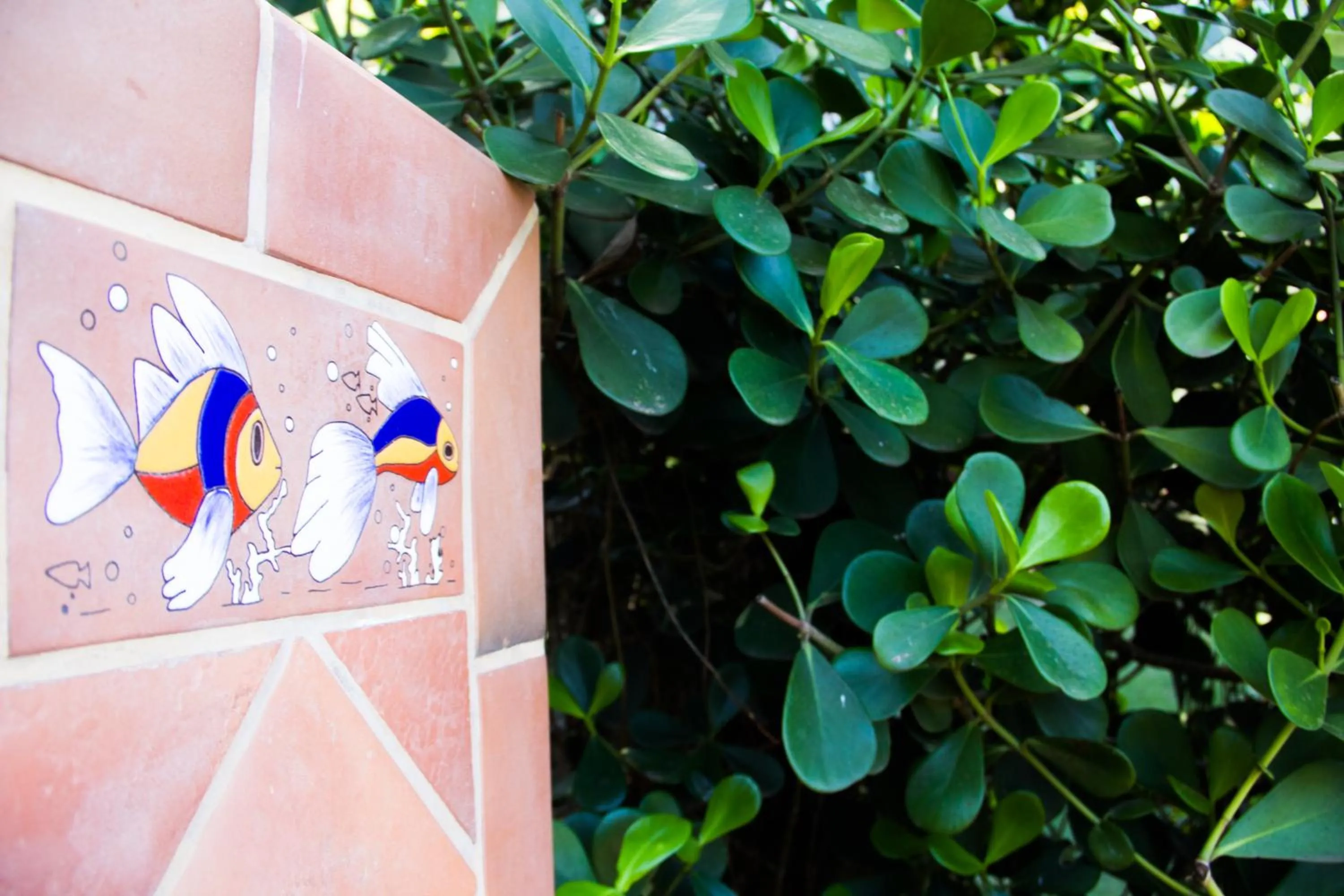 Decorative detail in Pousada da Mata
