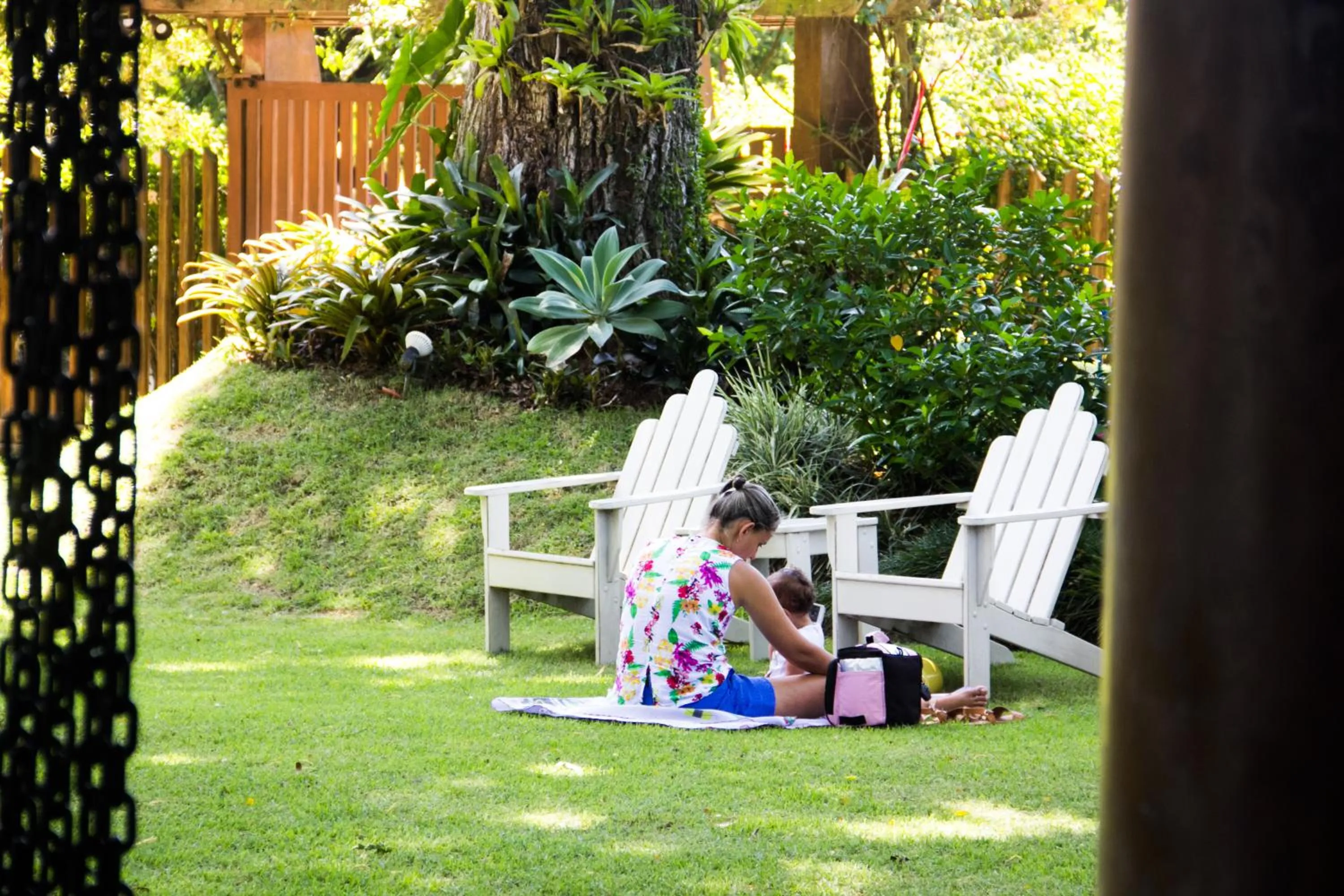 Garden in Pousada da Mata