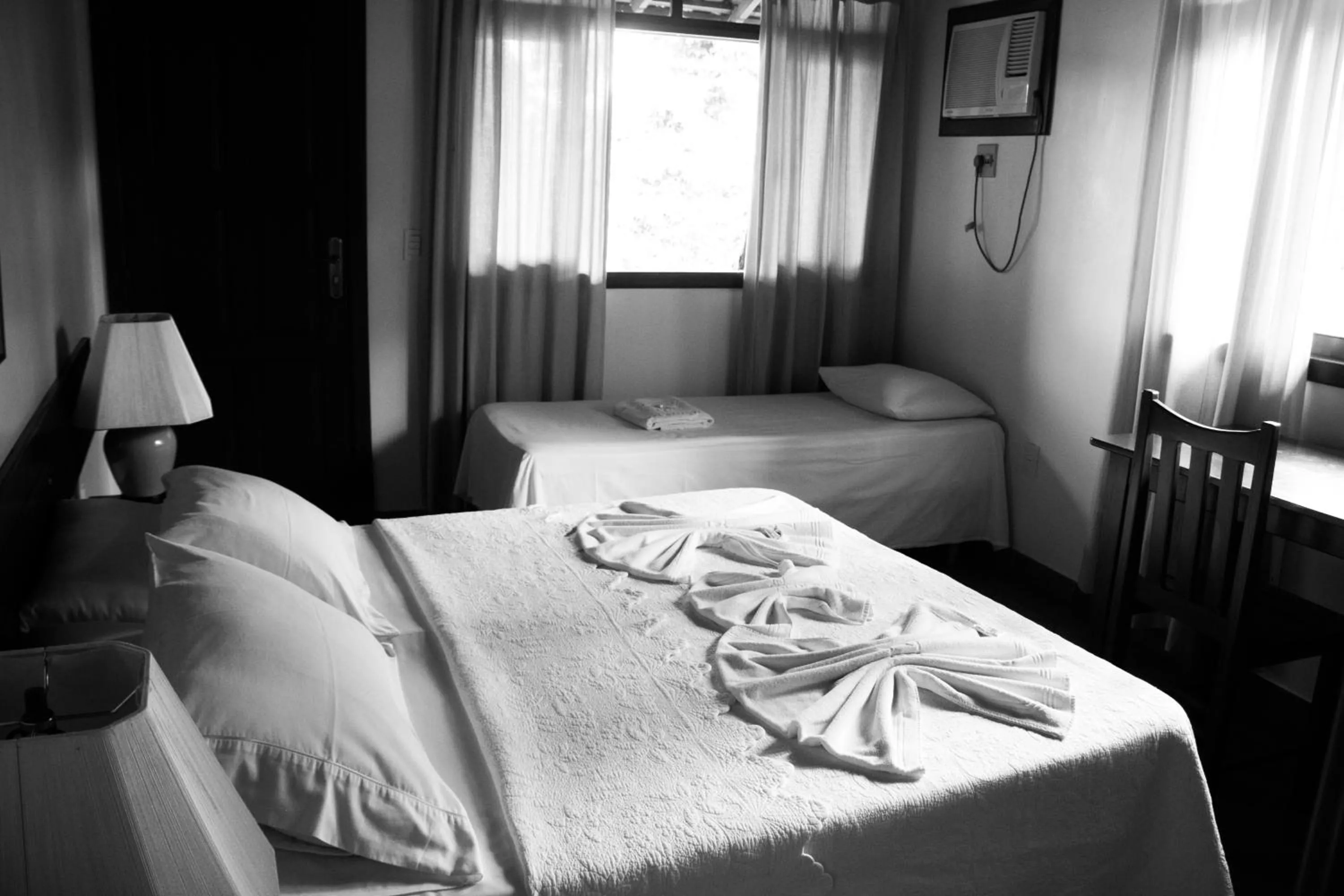 Bed in Pousada da Mata