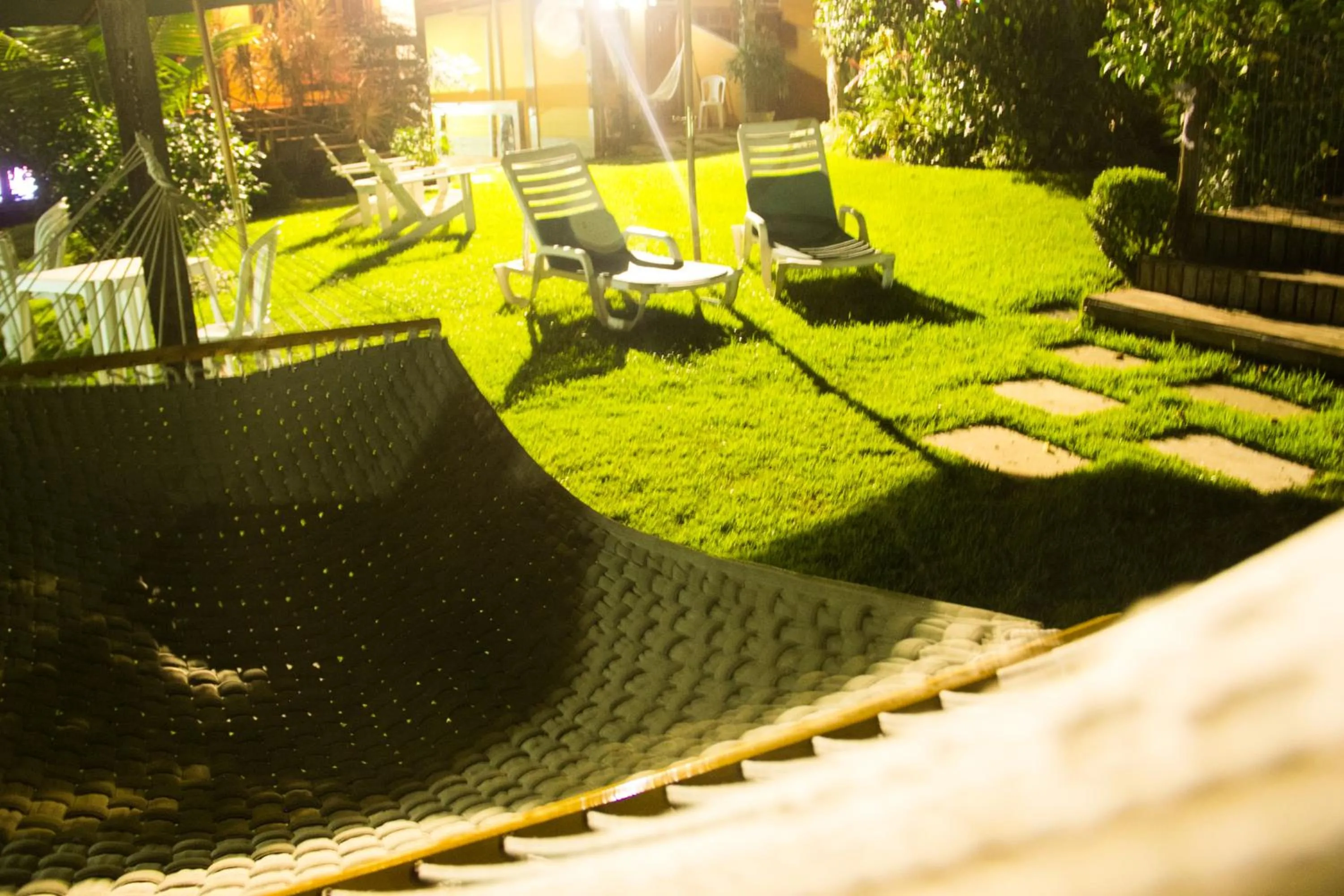 Garden view in Pousada da Mata