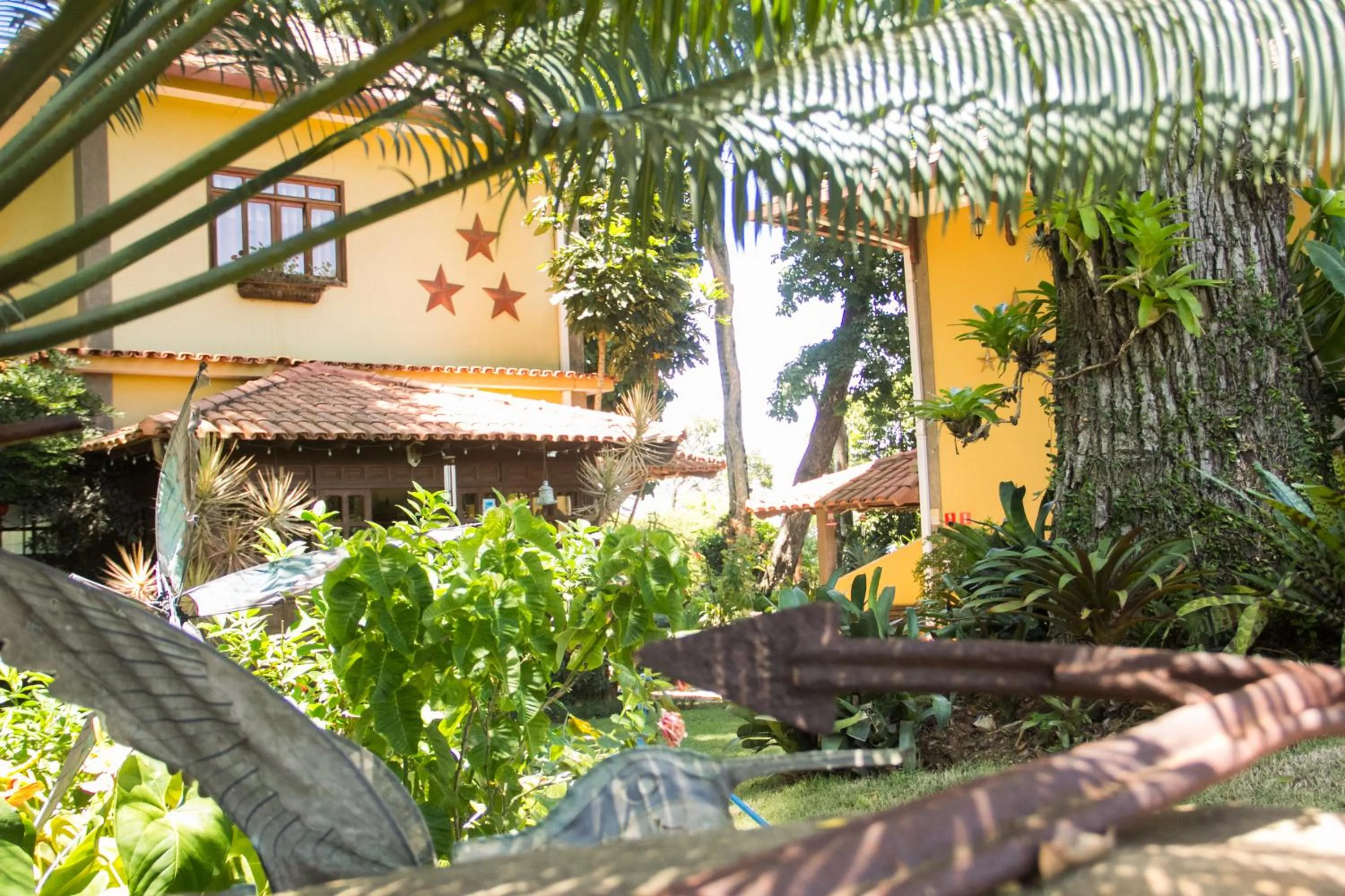 Garden in Pousada da Mata