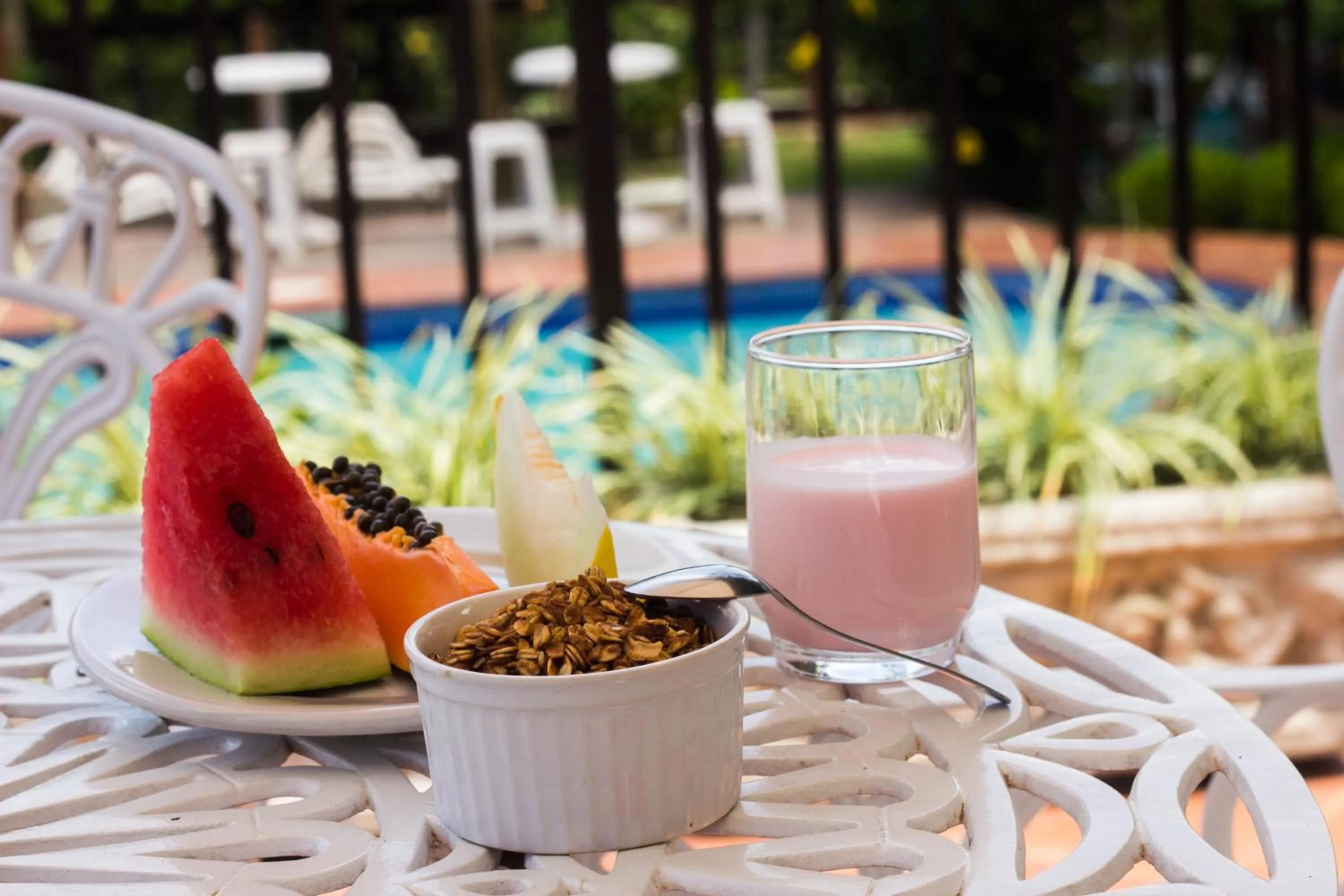 Food and drinks in Pousada da Mata