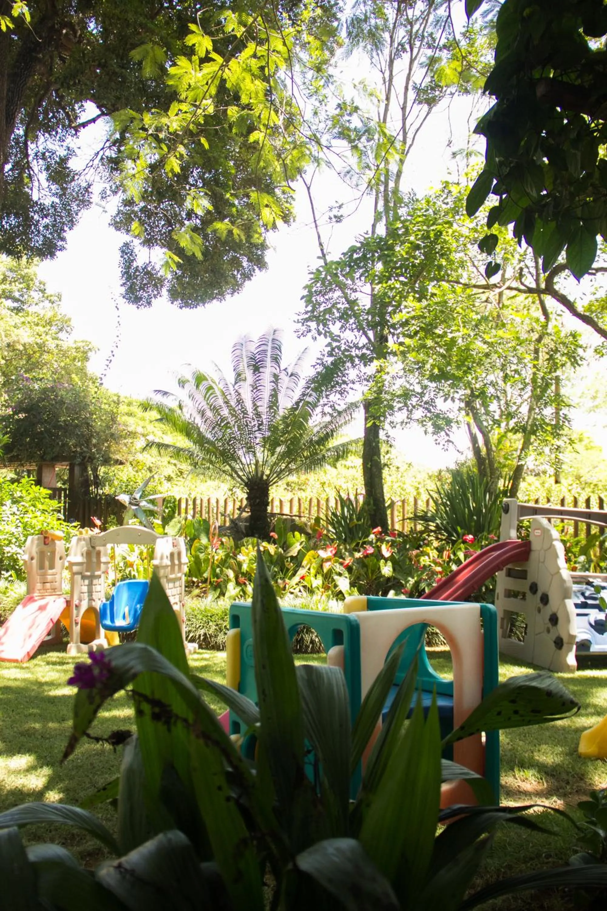 Garden view in Pousada da Mata