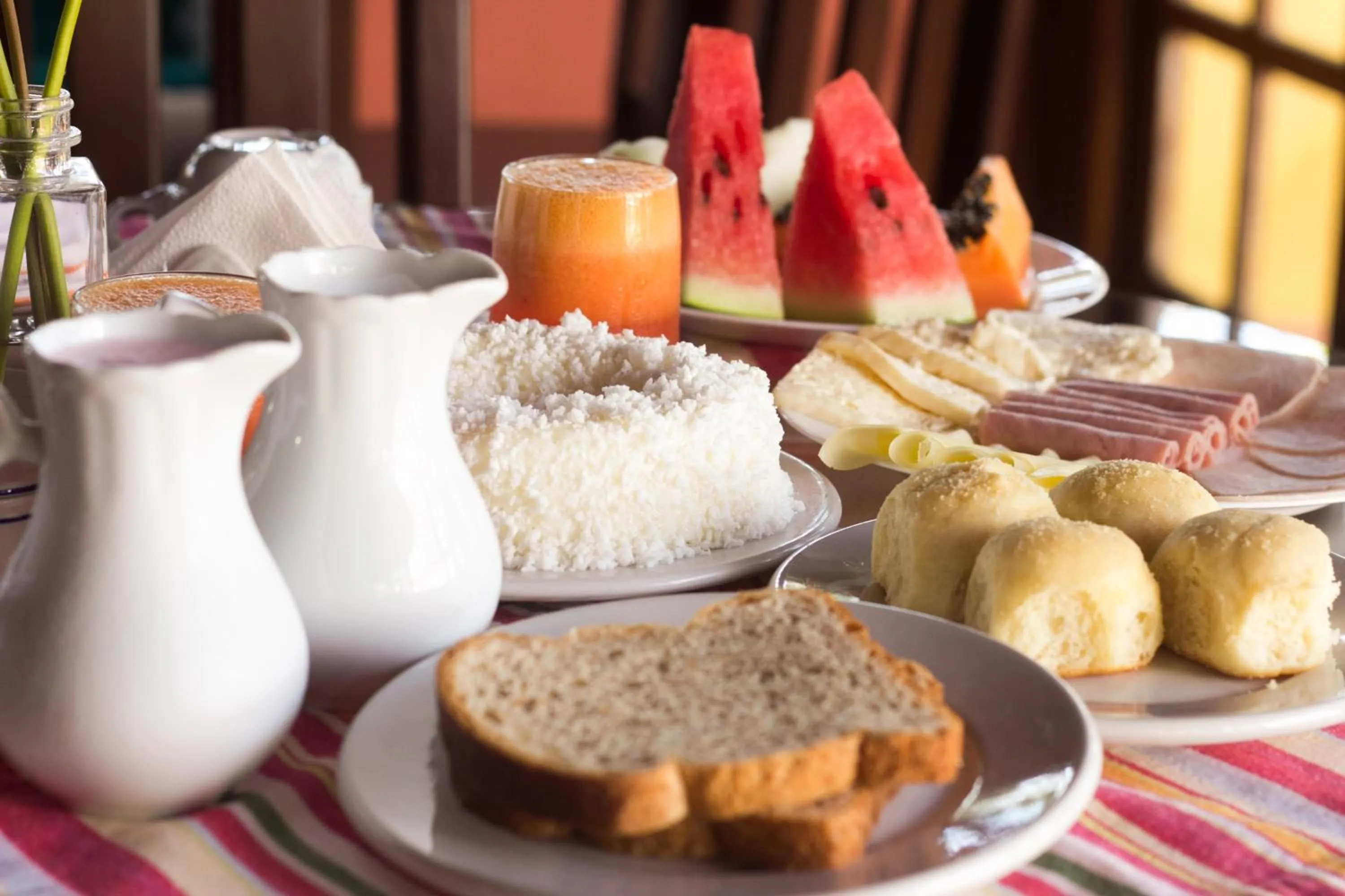 Food and drinks in Pousada da Mata