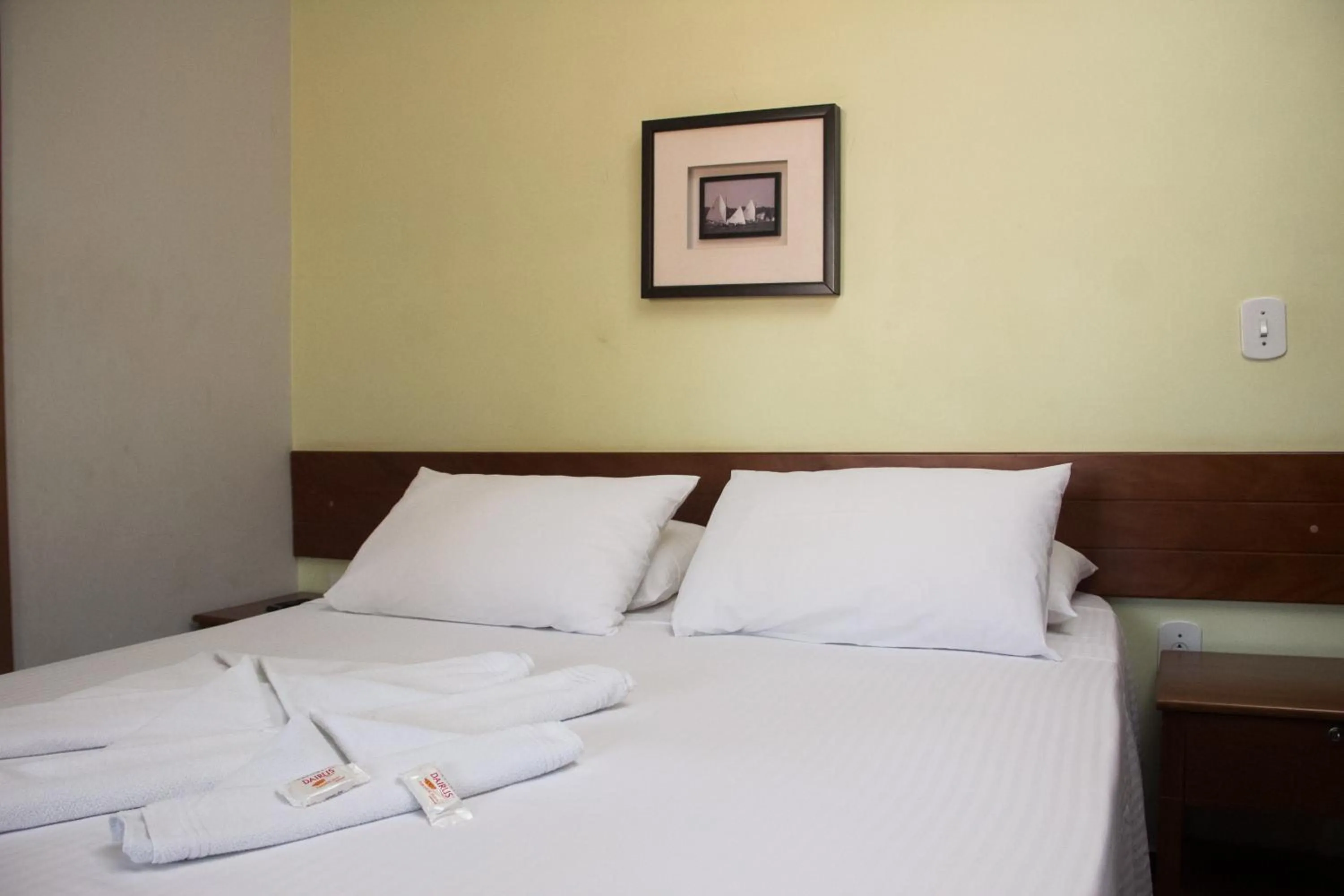 Bed in Pousada da Mata