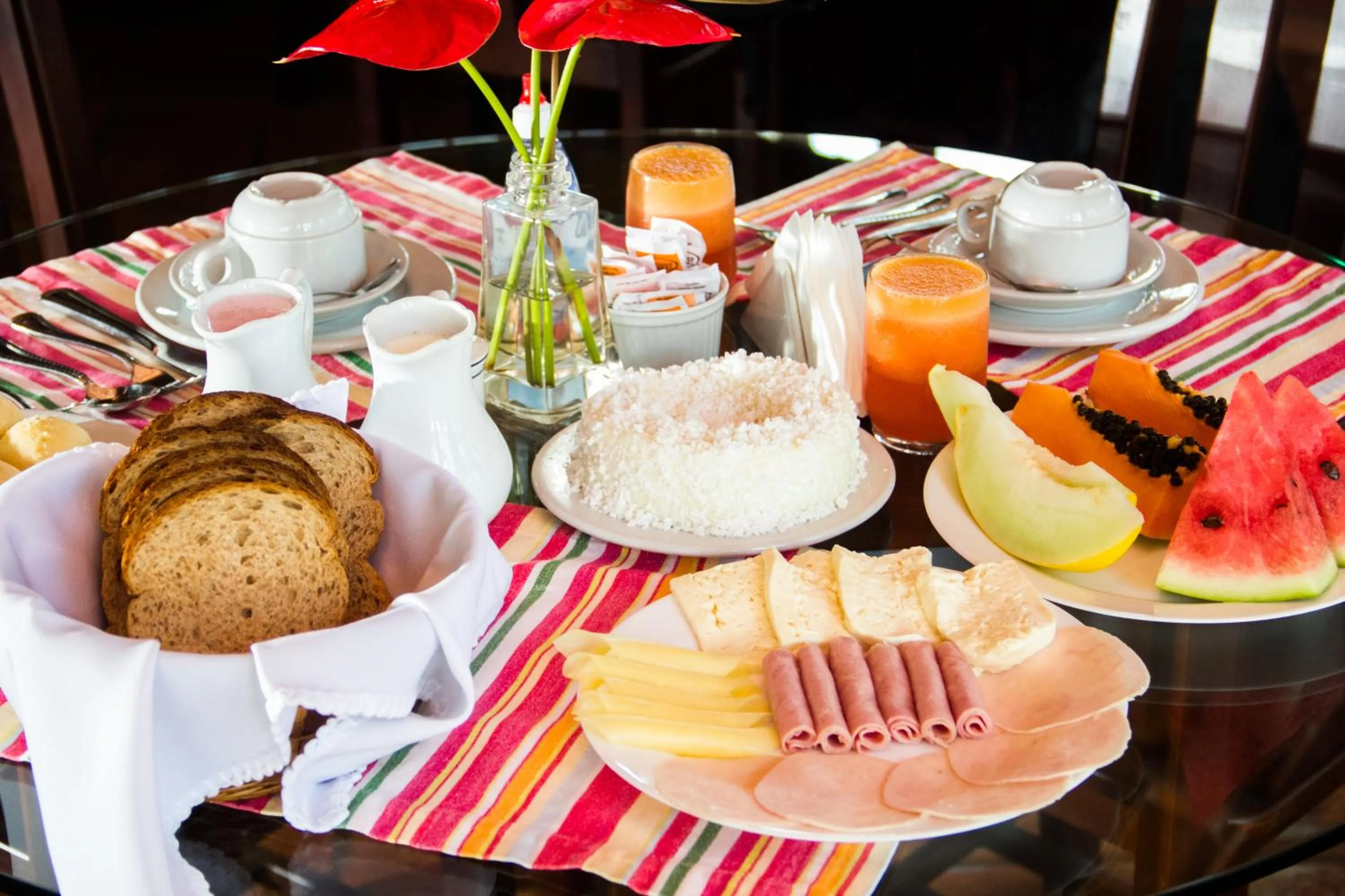 Food and drinks in Pousada da Mata