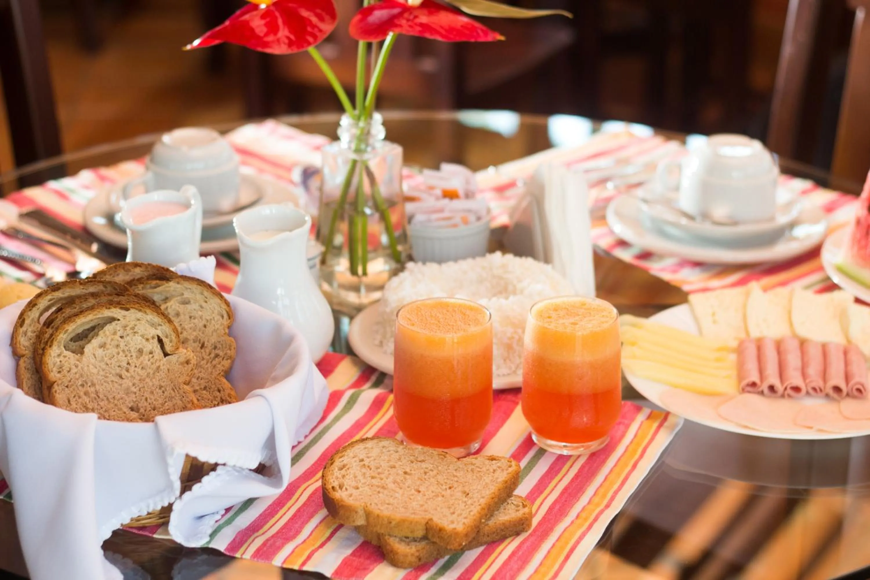 Food and drinks in Pousada da Mata