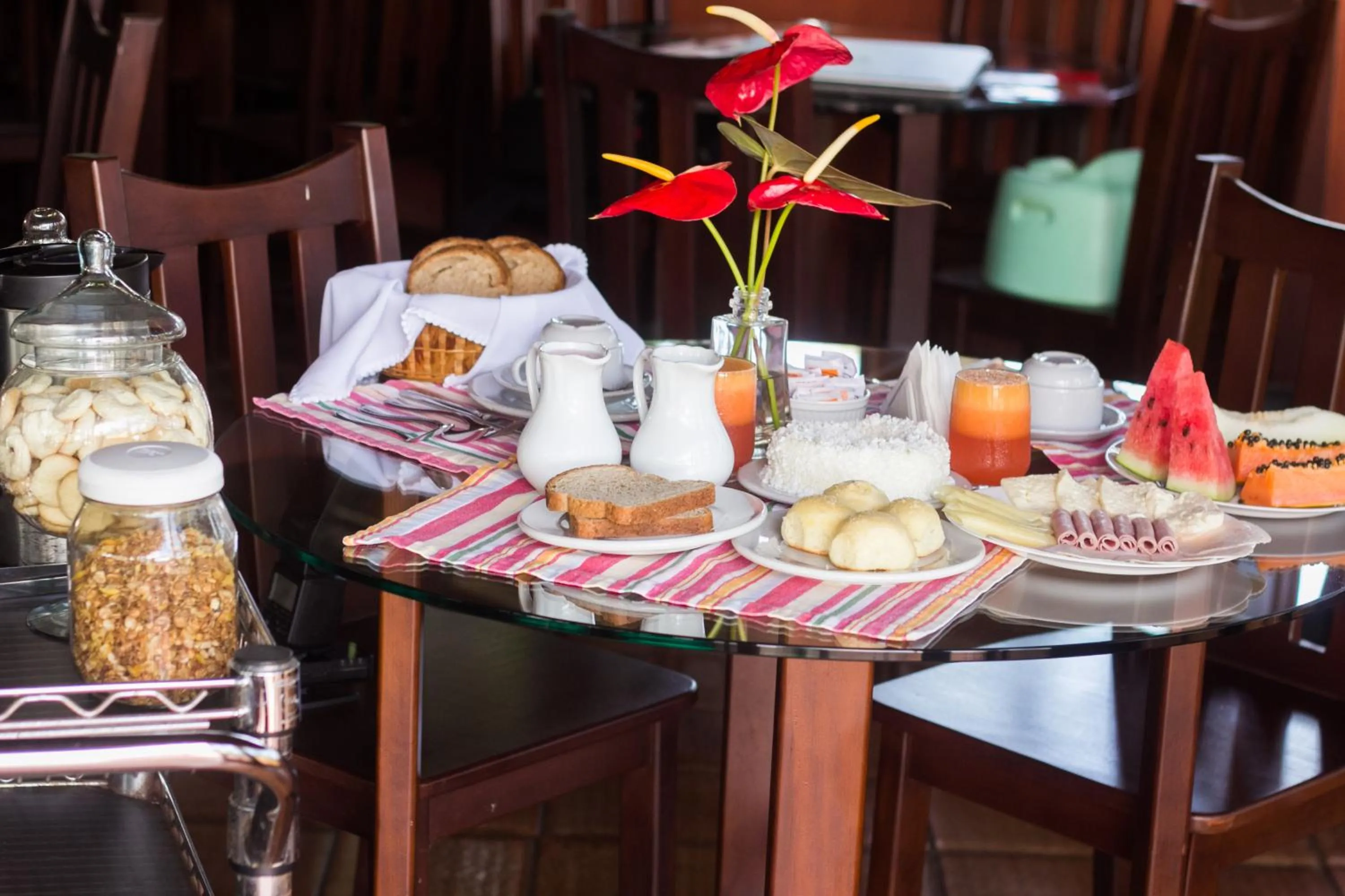 Food and drinks in Pousada da Mata