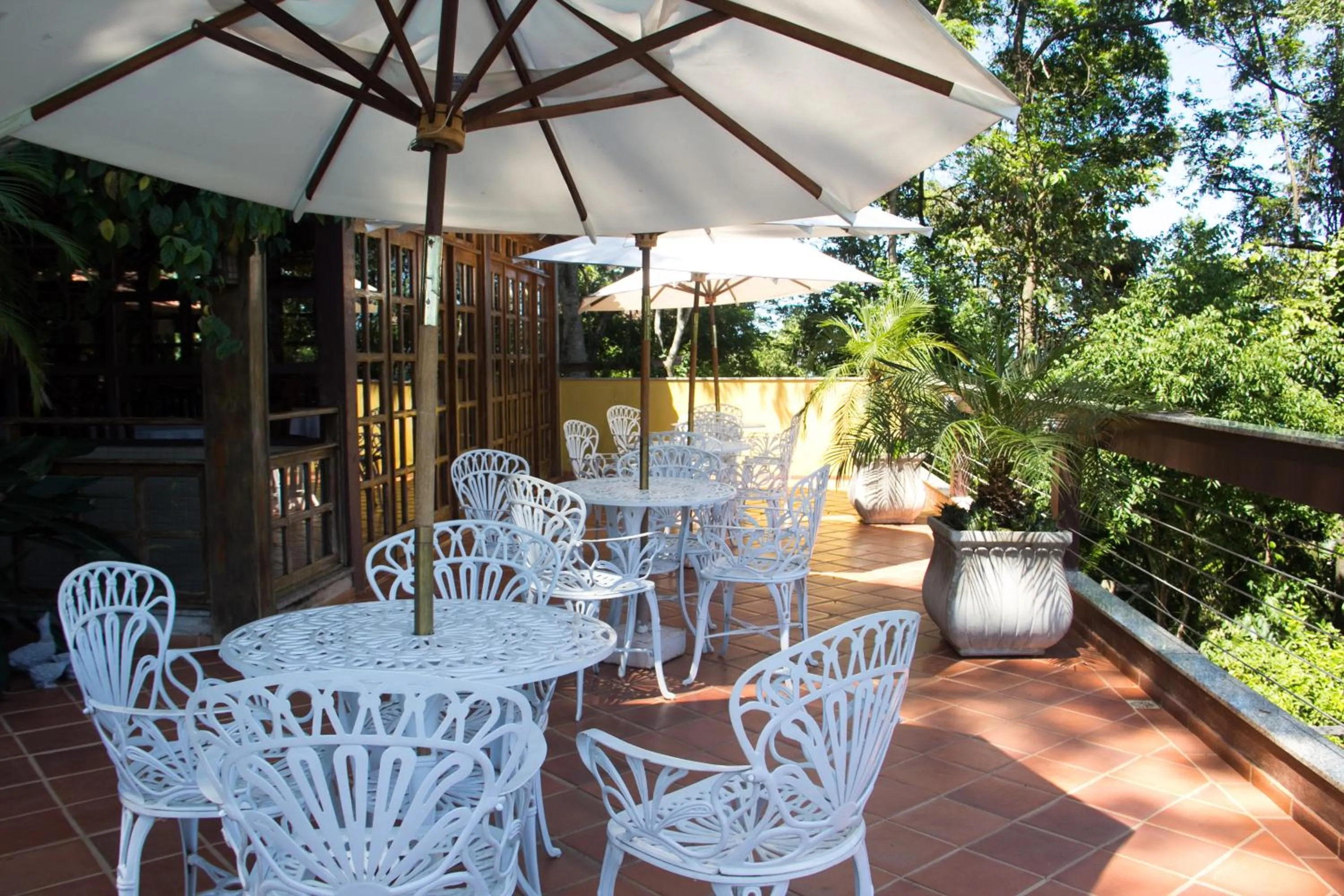 Seating area in Pousada da Mata