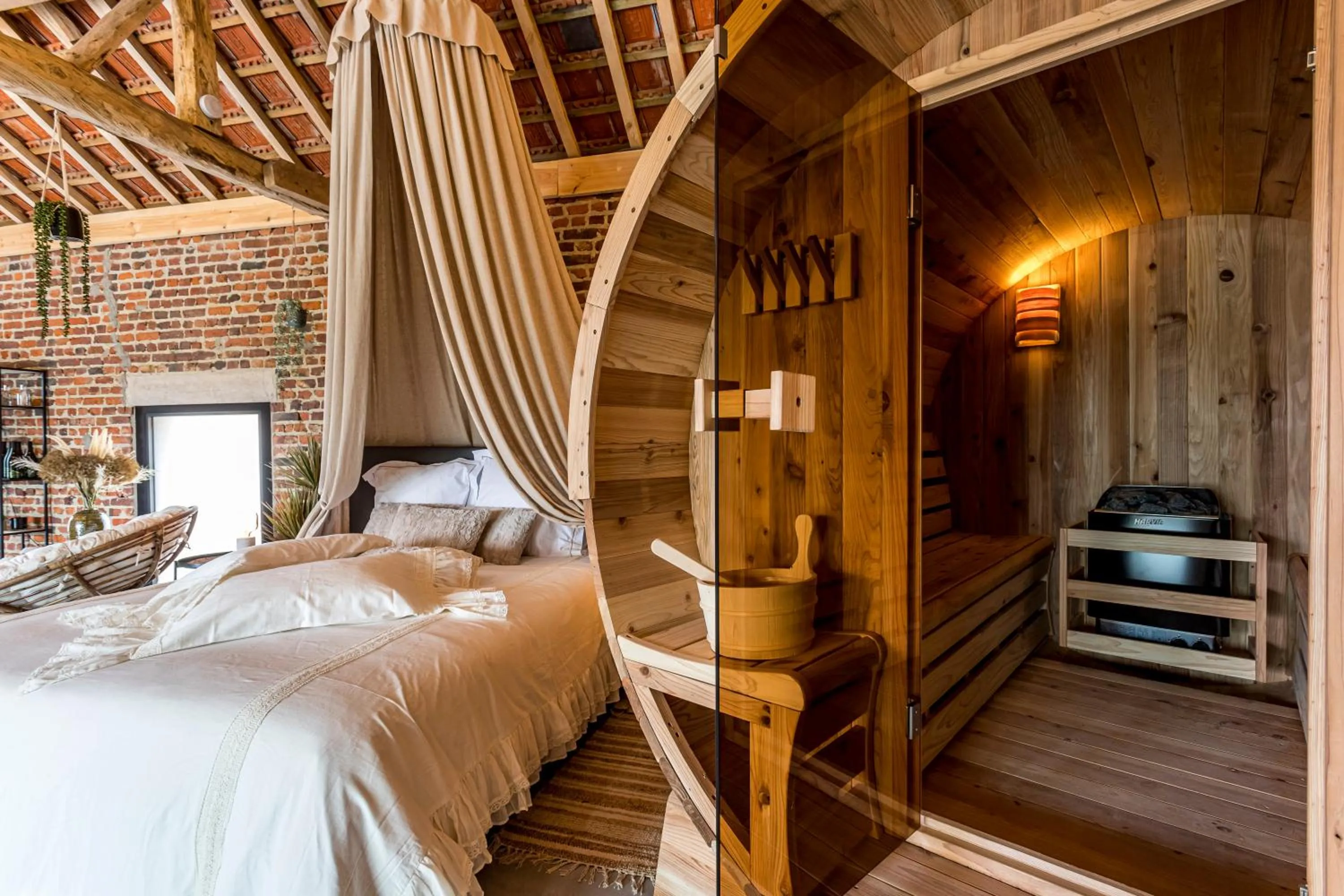 Bed in De Hoeveschuur