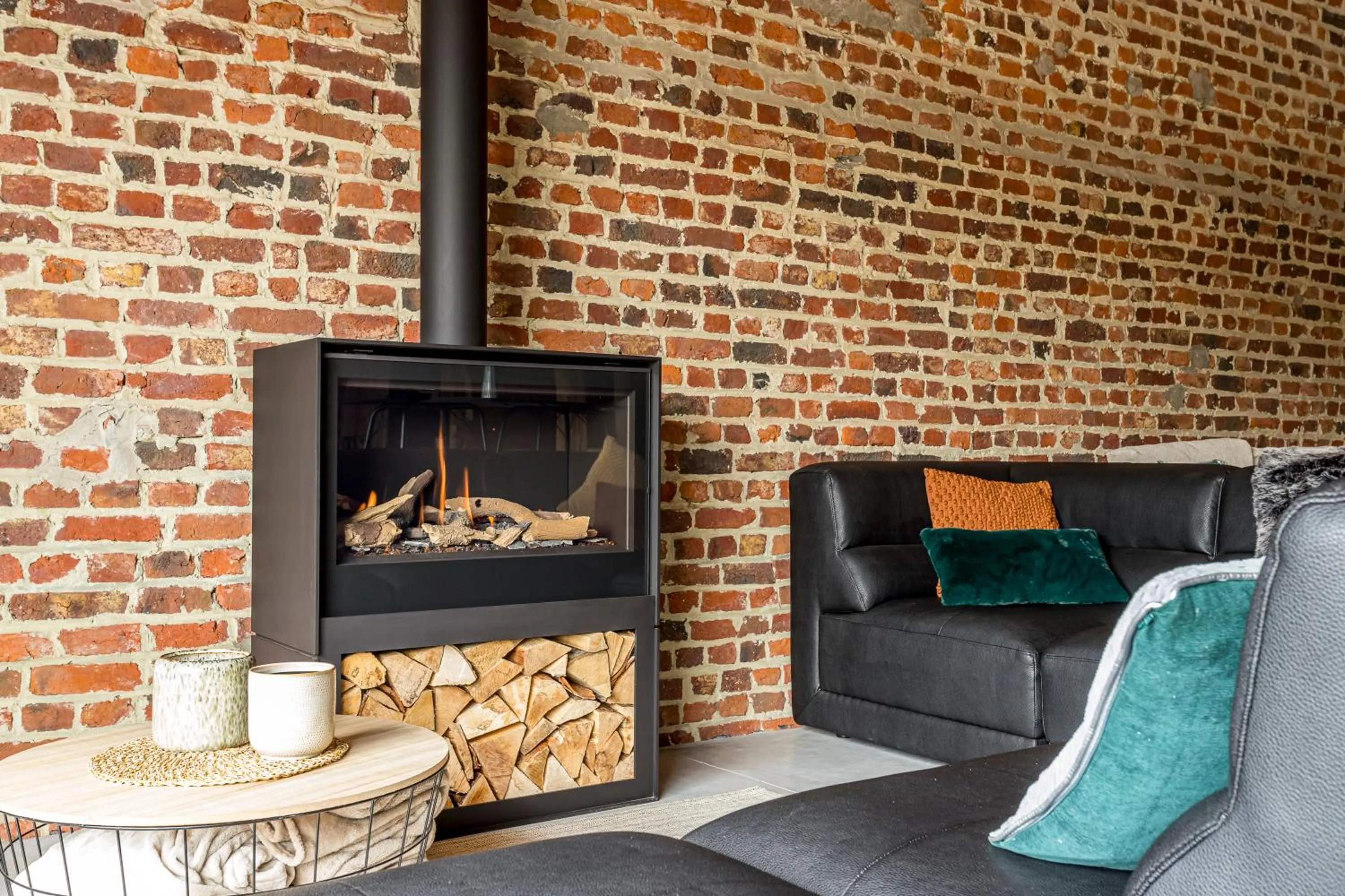 Seating area in De Hoeveschuur