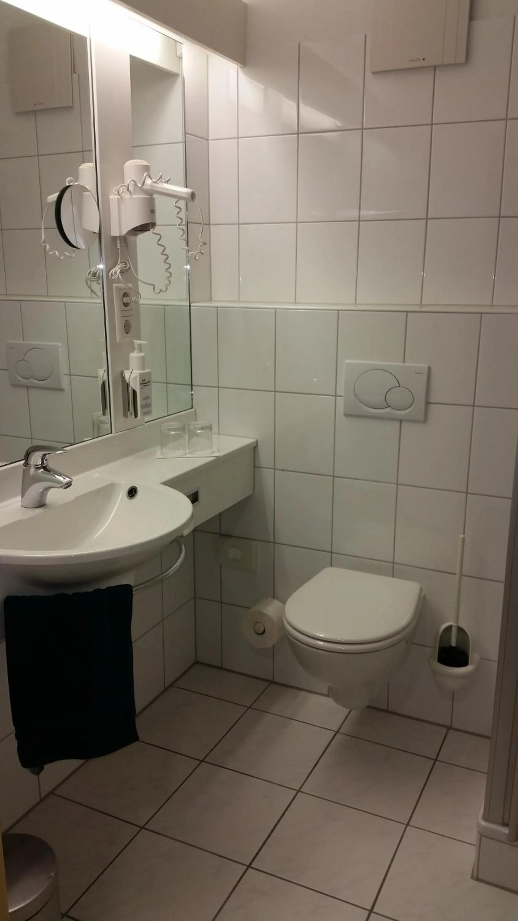 Bathroom in Hotel Aquamarin