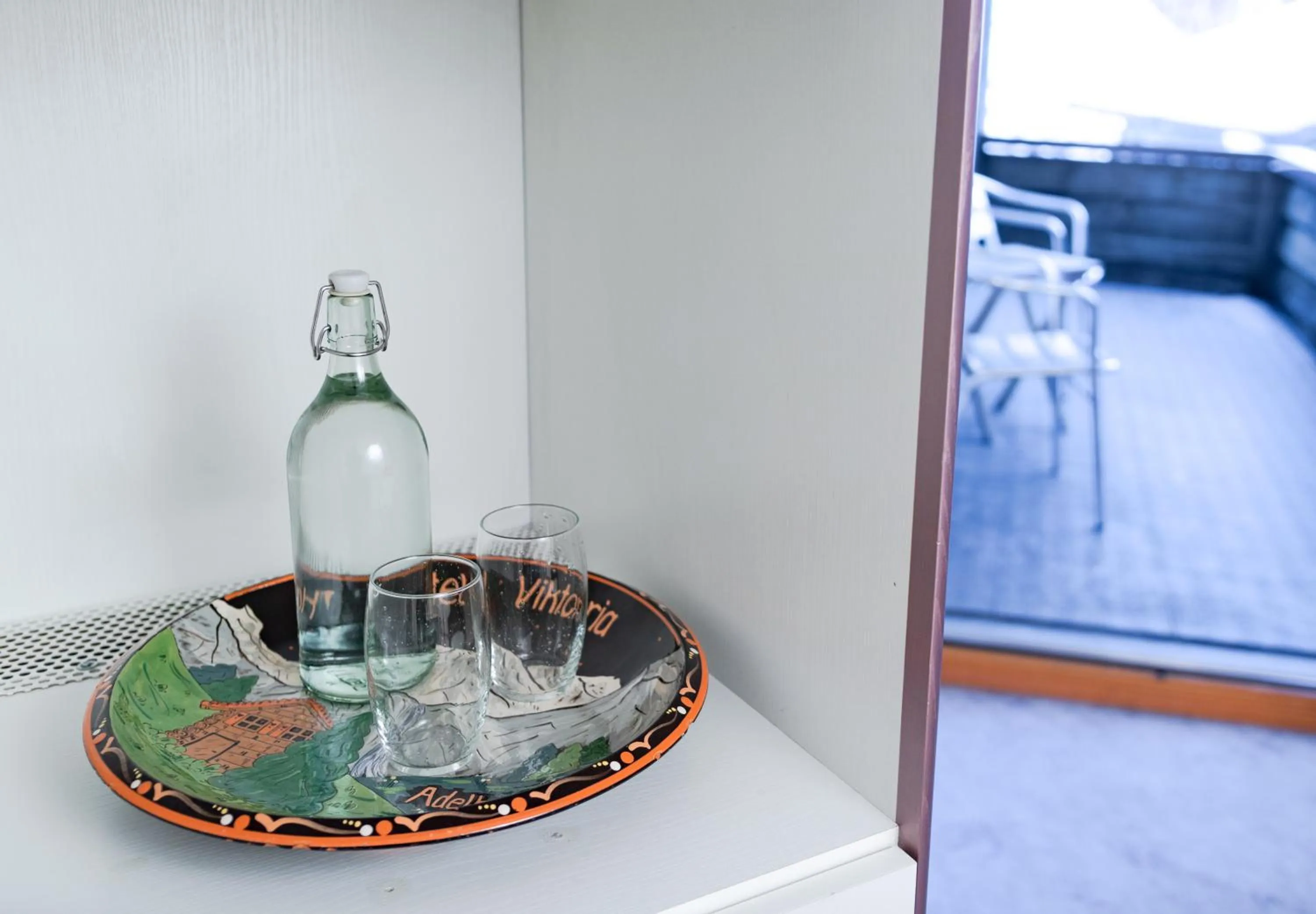 Decorative detail in Hotel Viktoria Eden