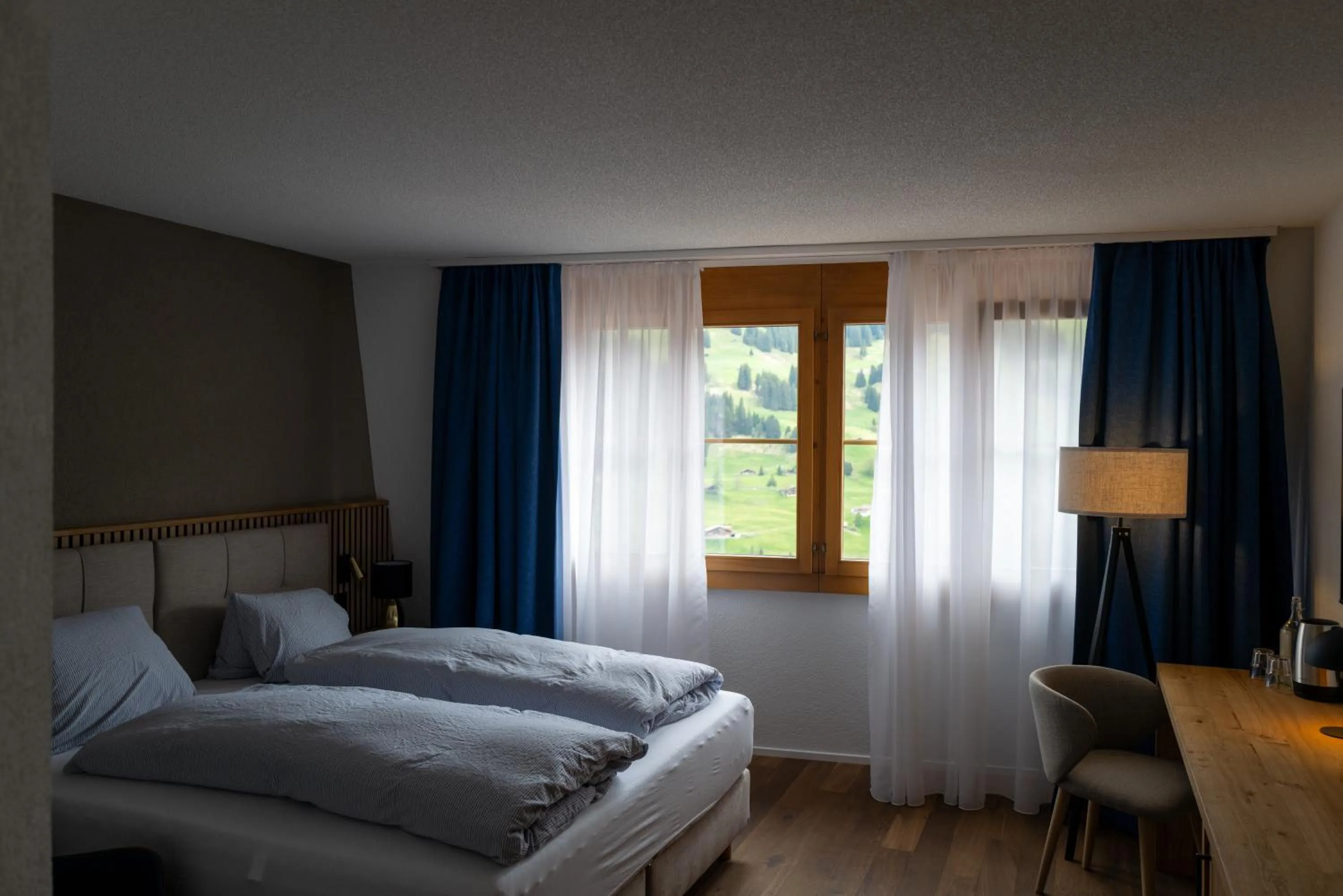 Bed in Hotel Viktoria Eden