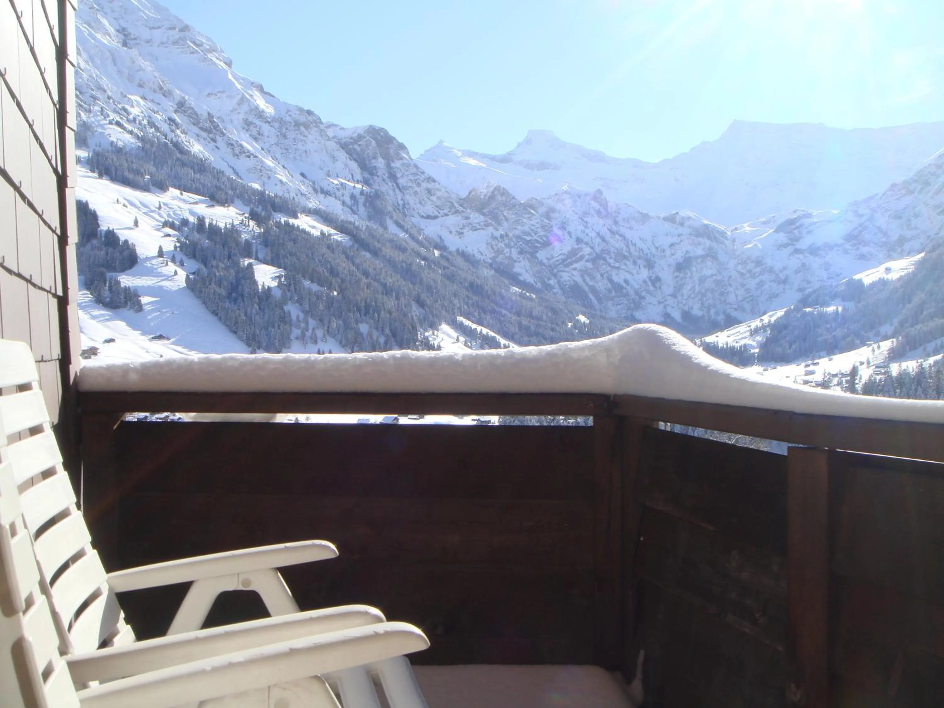 Mountain view in Hotel Viktoria Eden