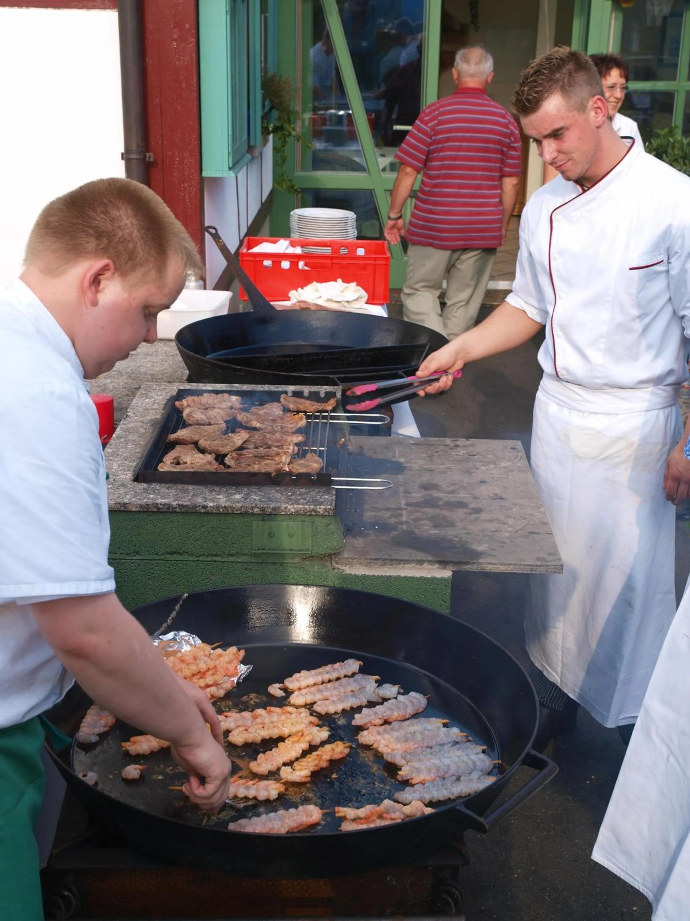 BBQ facilities in Waldhotel Bächlein