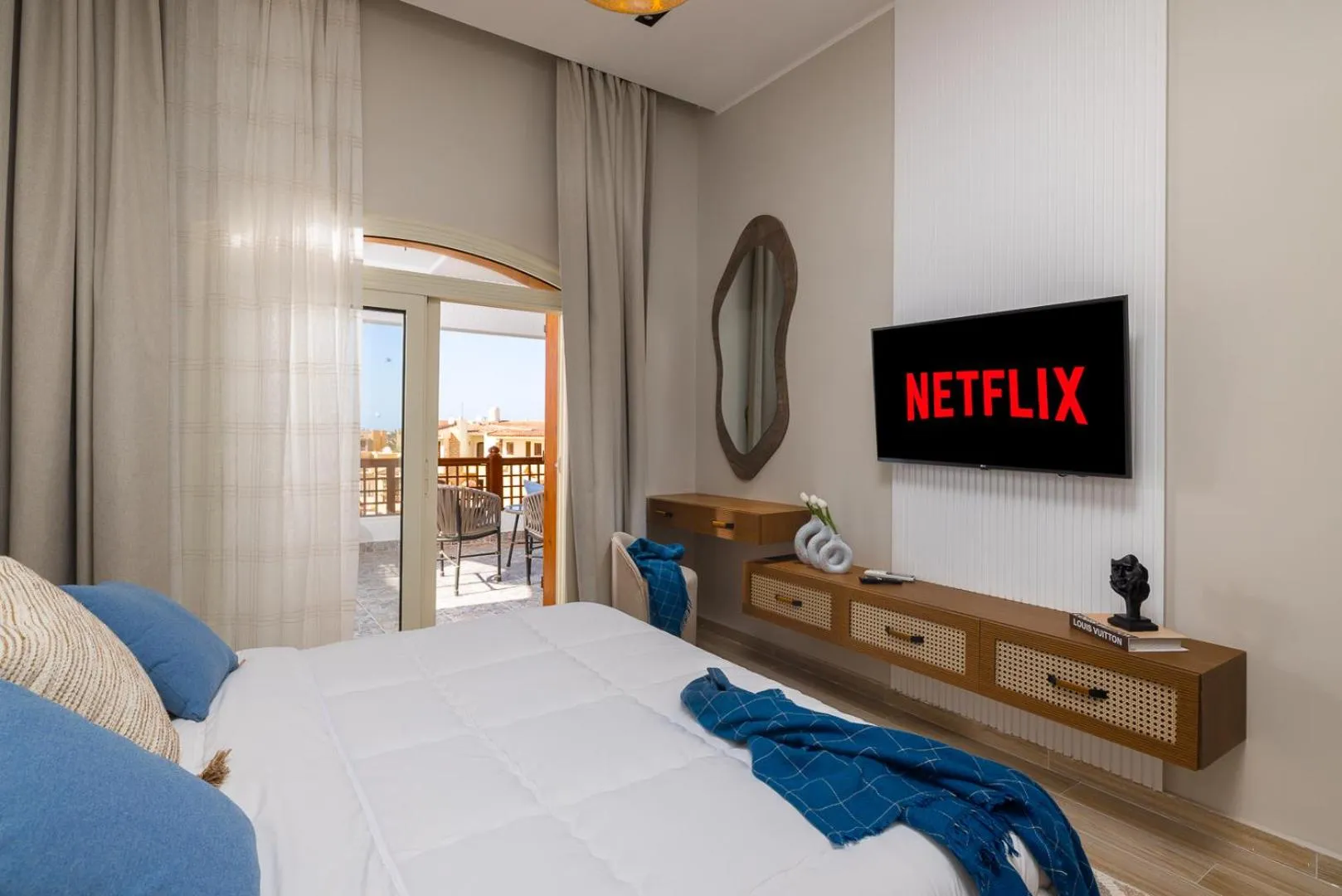 Bed in Marina Resort New Alamein By Seven Seasons