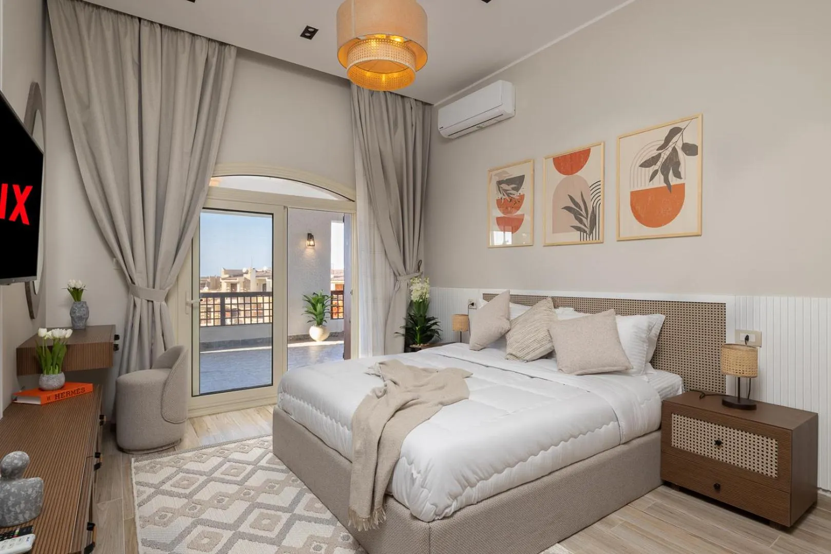 Bed in Marina Resort New Alamein By Seven Seasons